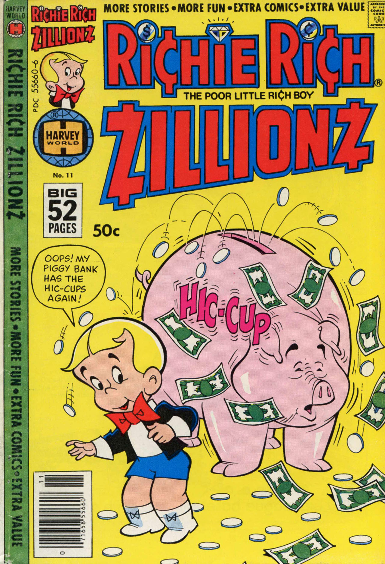 Read online Richie Rich Zillionz comic -  Issue #11 - 1