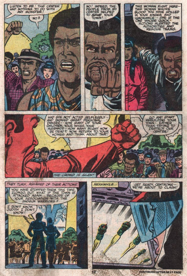 Read online Shogun Warriors comic -  Issue #10 - 11