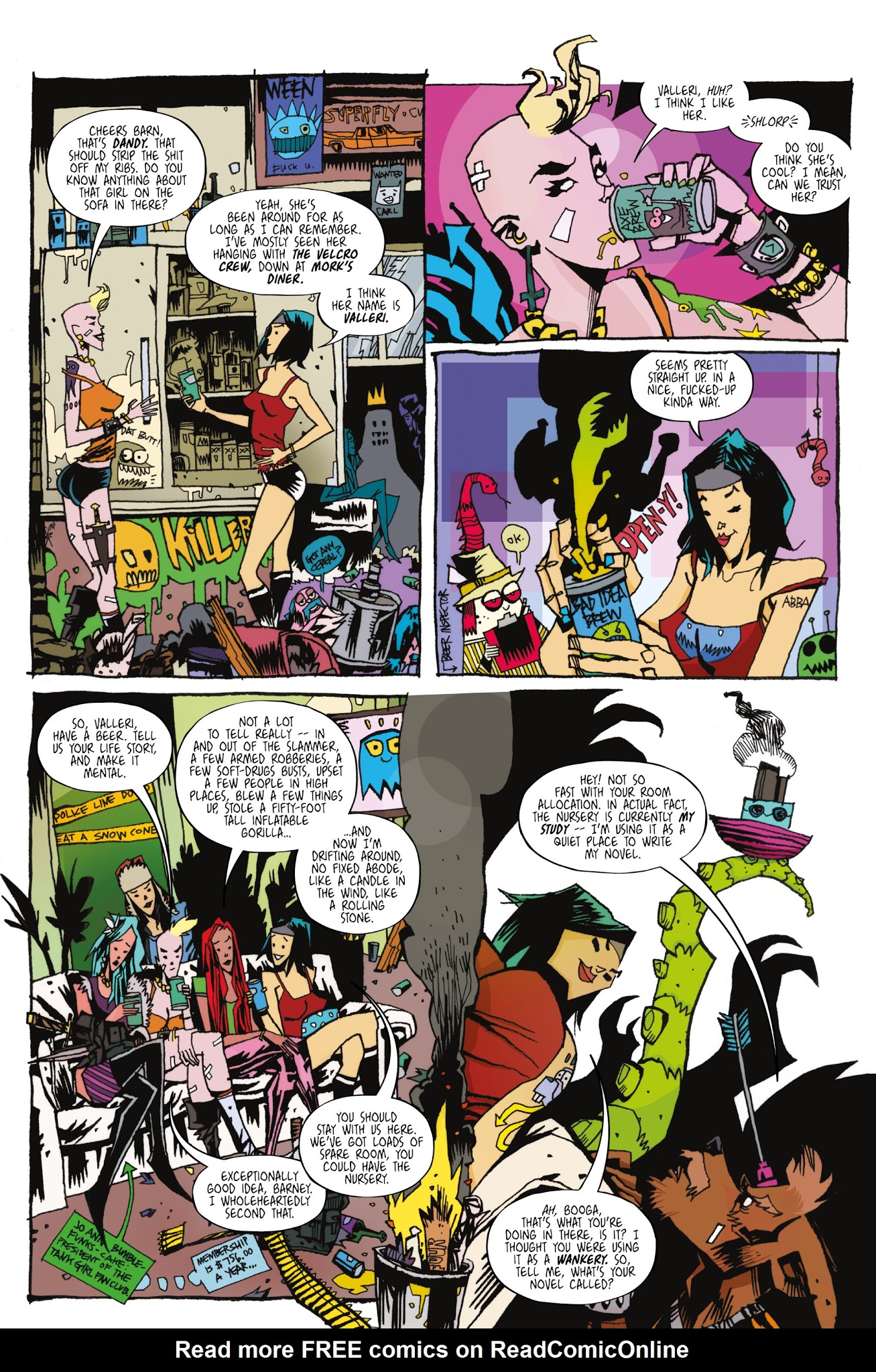 Read online Tank Girl: 21st Century Tank Girl comic -  Issue #3 - 5