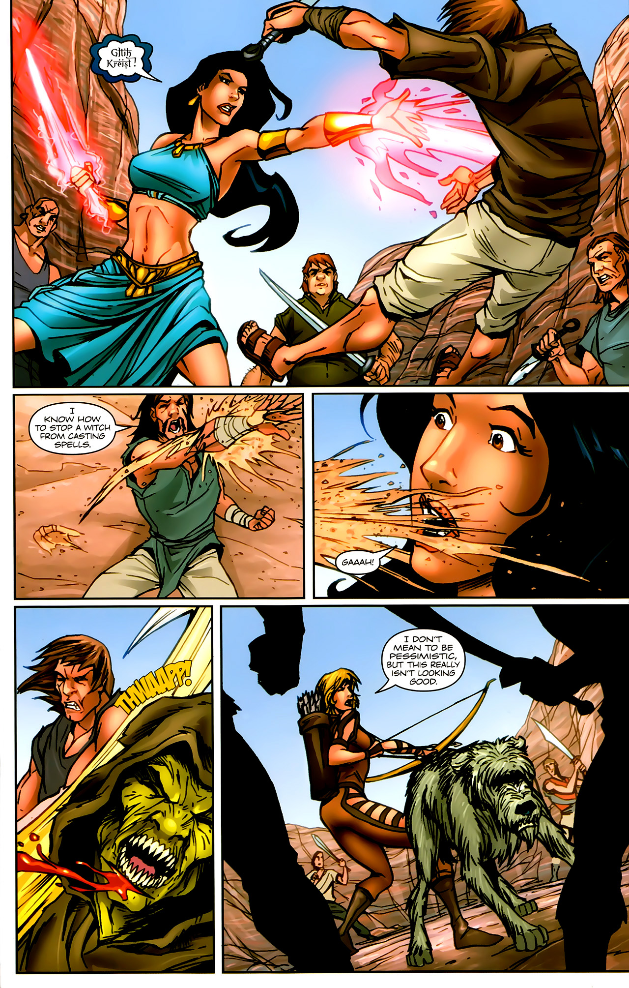 Read online 1001 Arabian Nights: The Adventures of Sinbad comic -  Issue #9 - 17