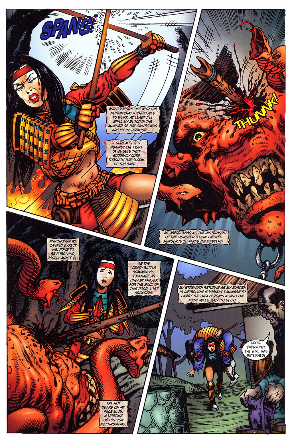 Read online Shi: The Blood of Saints comic -  Issue #3 - 9