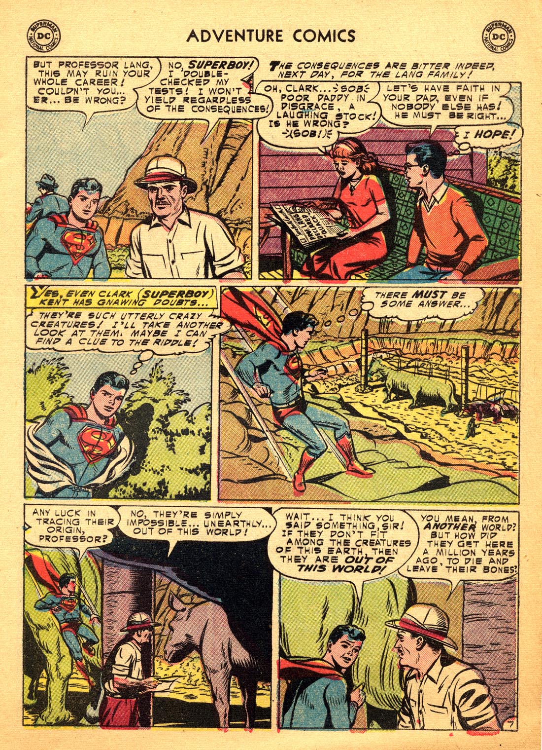 Read online Adventure Comics (1938) comic -  Issue #206 - 9