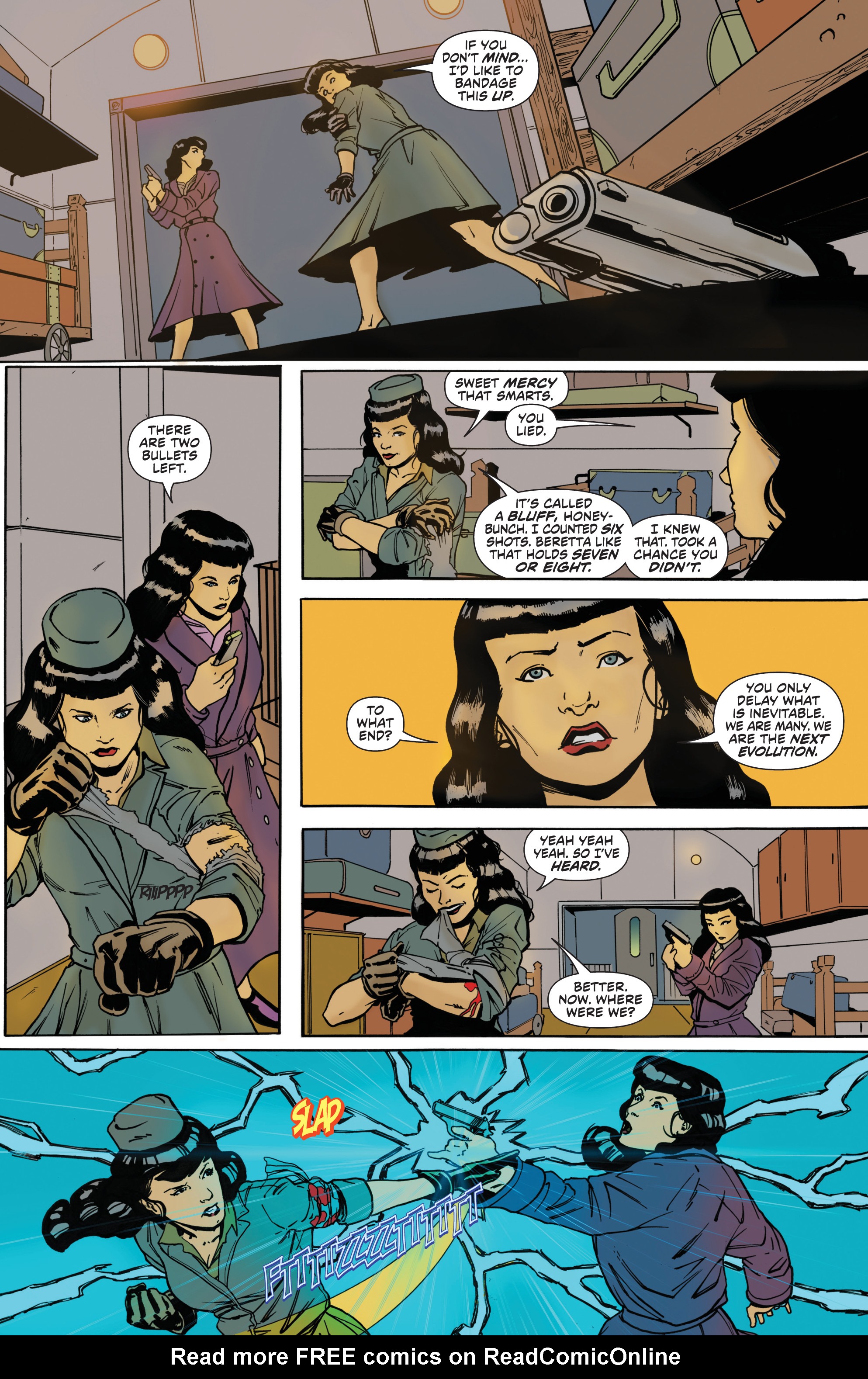 Read online Bettie Page: Unbound comic -  Issue #8 - 19