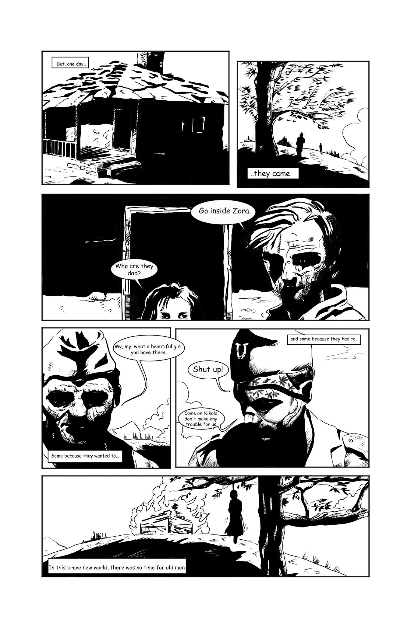 Read online For All the little Souls-In the beginning comic -  Issue #1 - 12