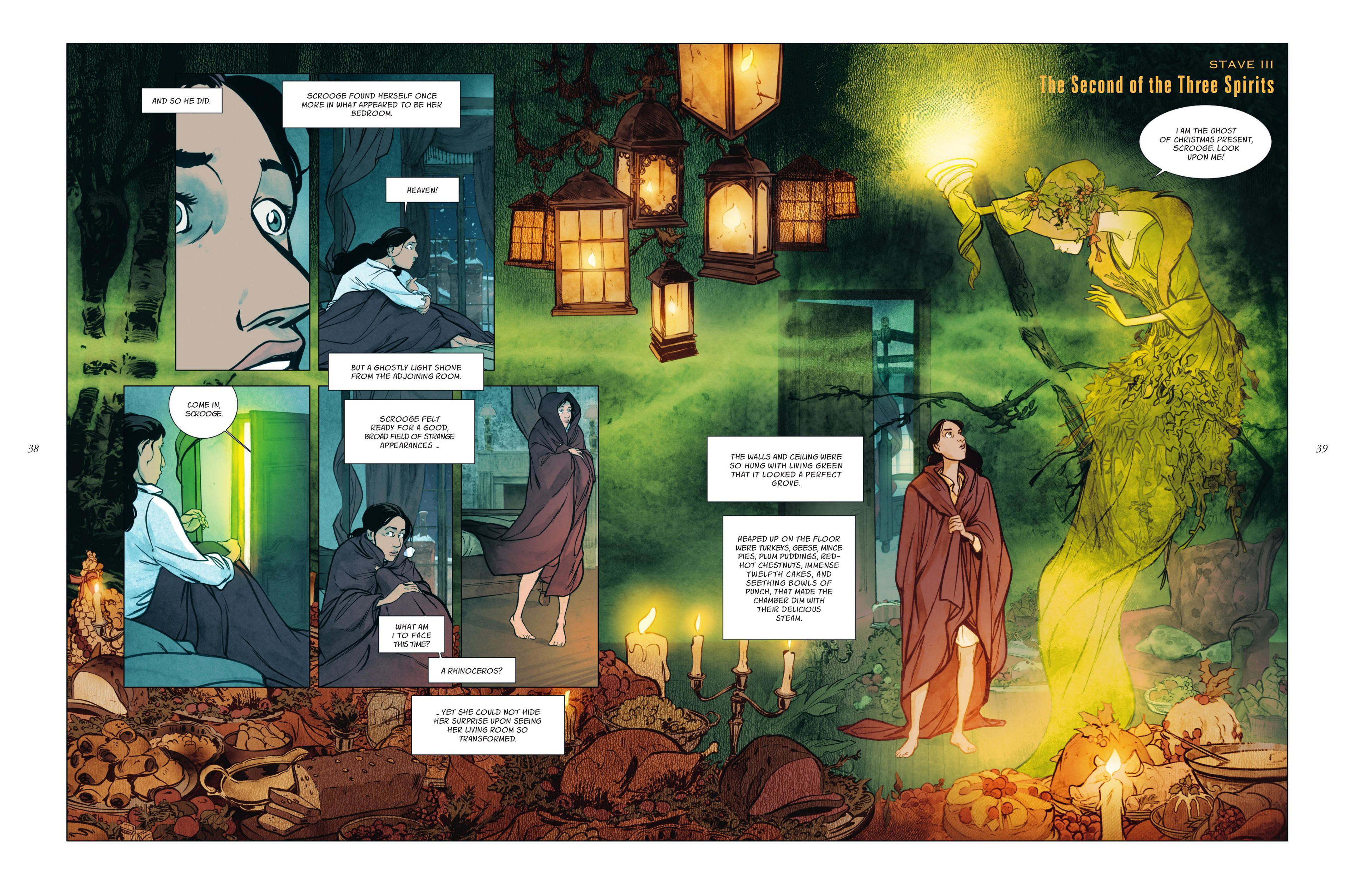 Read online A Christmas Carol: A Ghost Story comic -  Issue # Full - 40