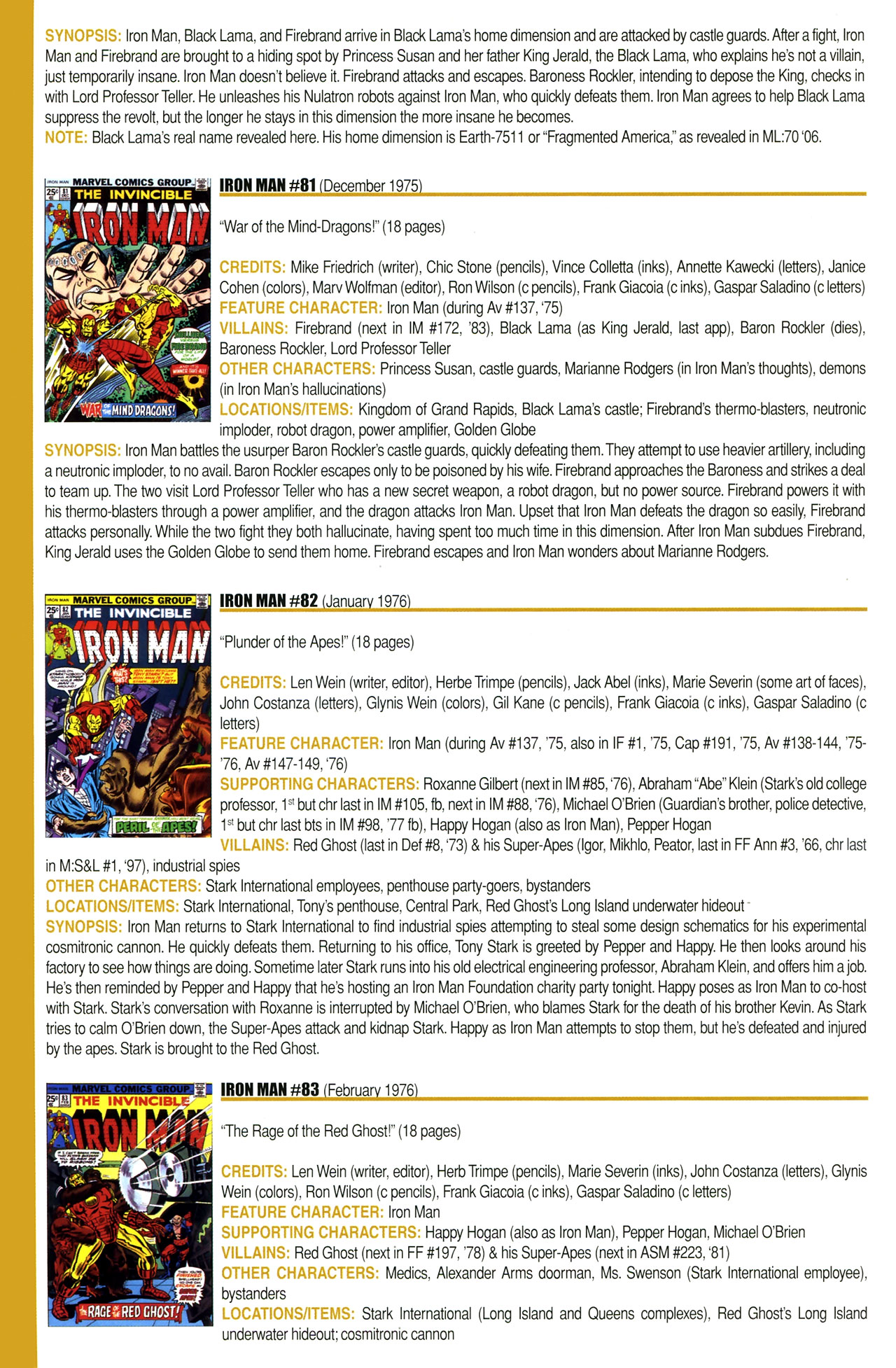 Read online Official Index to the Marvel Universe comic -  Issue #4 - 30