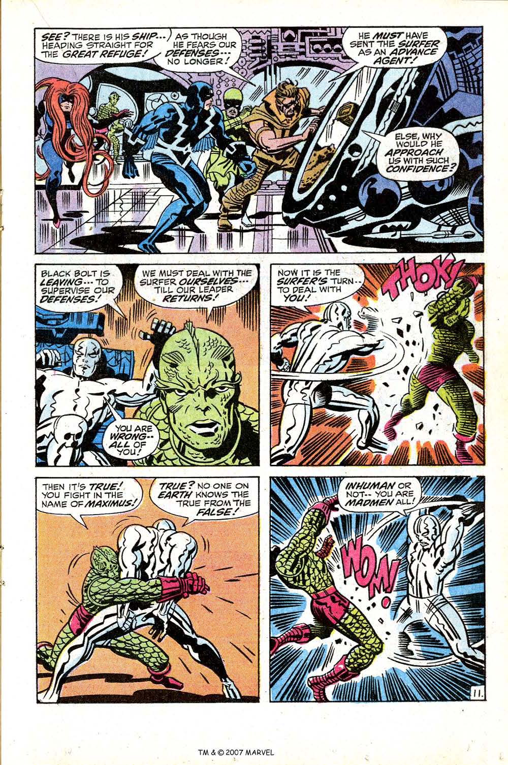 Read online Silver Surfer (1968) comic -  Issue #18 - 17