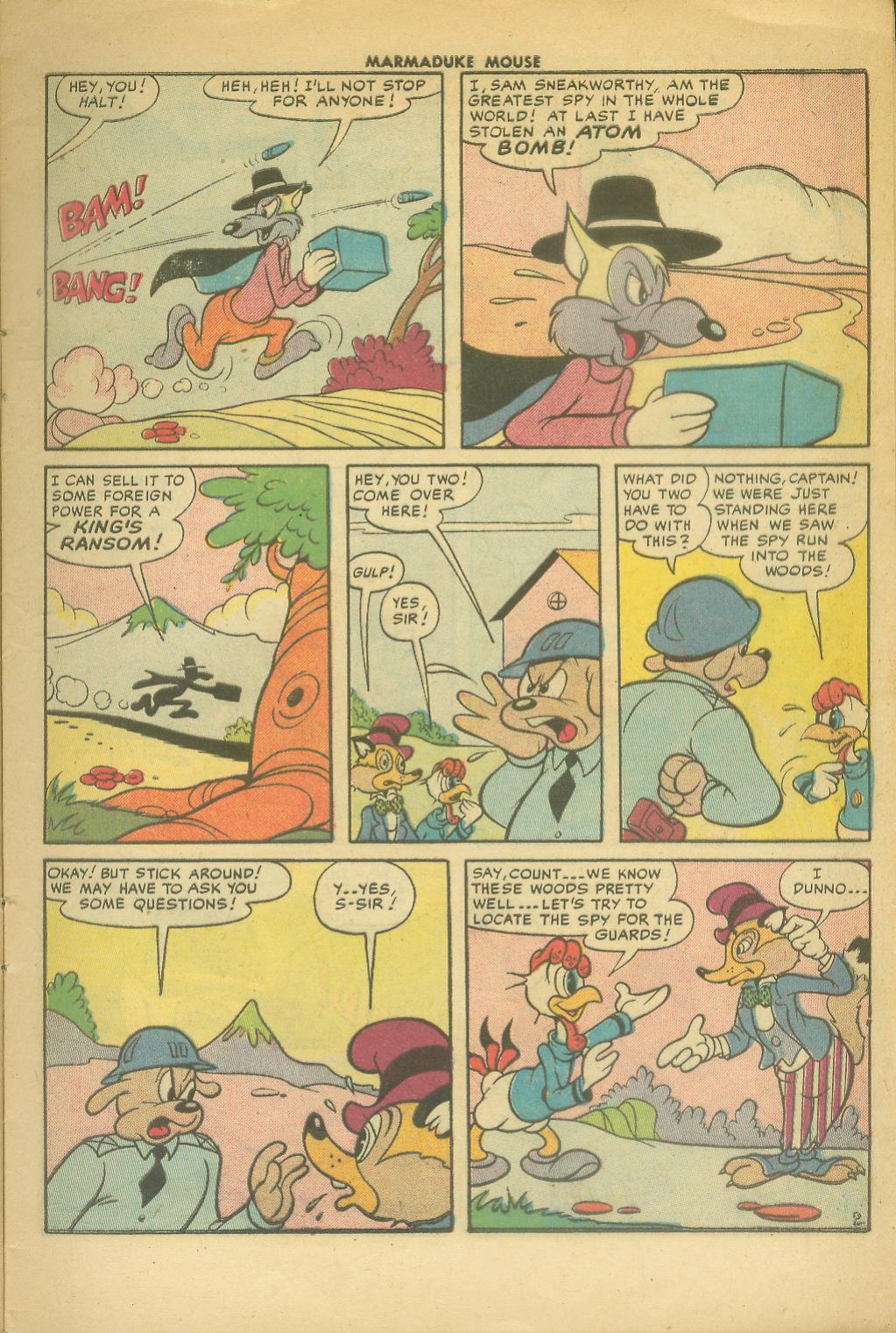 Read online Marmaduke Mouse comic -  Issue #64 - 9
