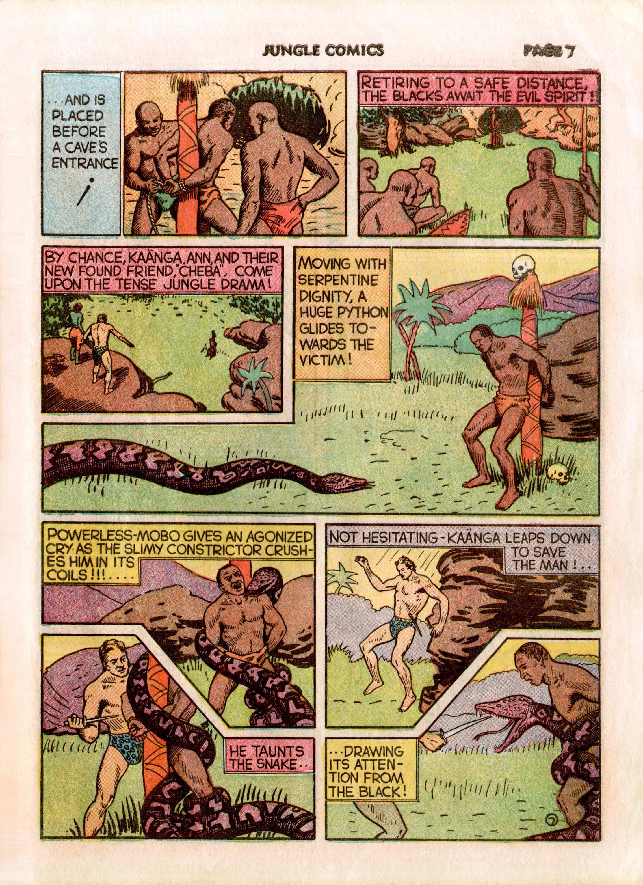 Read online Jungle Comics comic -  Issue #3 - 9
