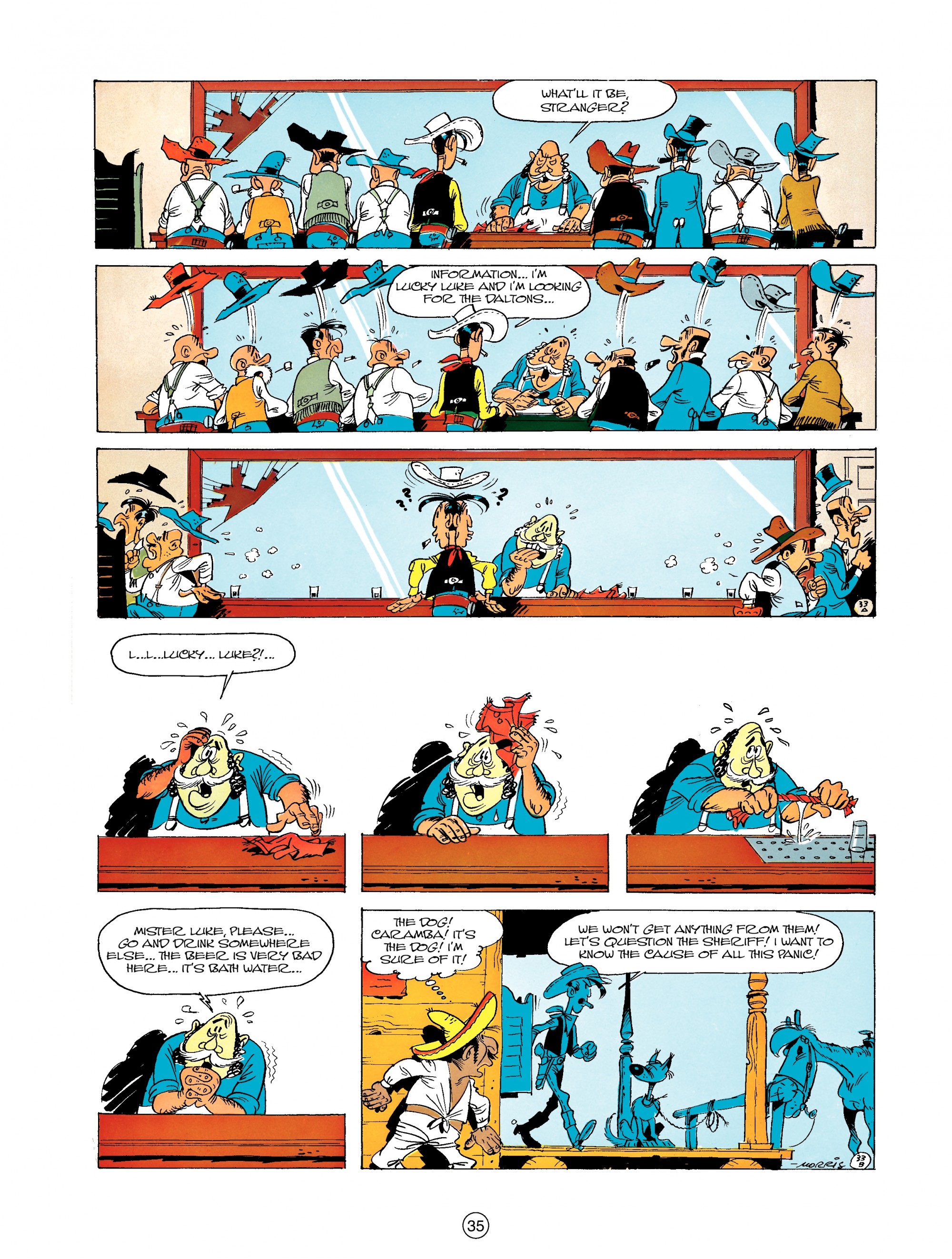 Read online A Lucky Luke Adventure comic -  Issue #19 - 35