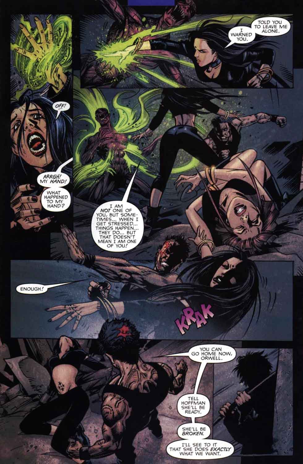 Read online The Brotherhood comic -  Issue #4 - 23