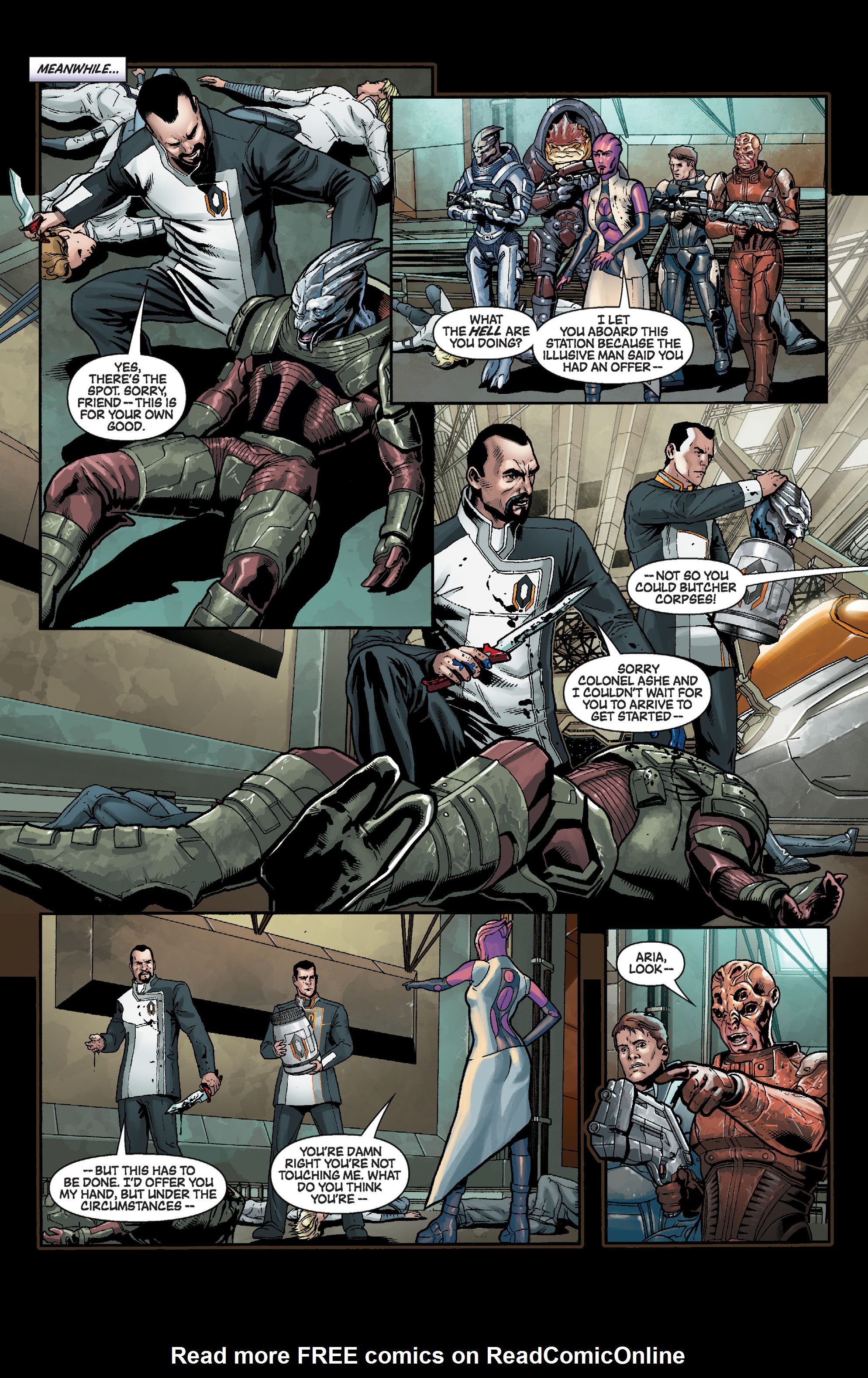 Read online Mass Effect: Invasion comic -  Issue # TPB - 21