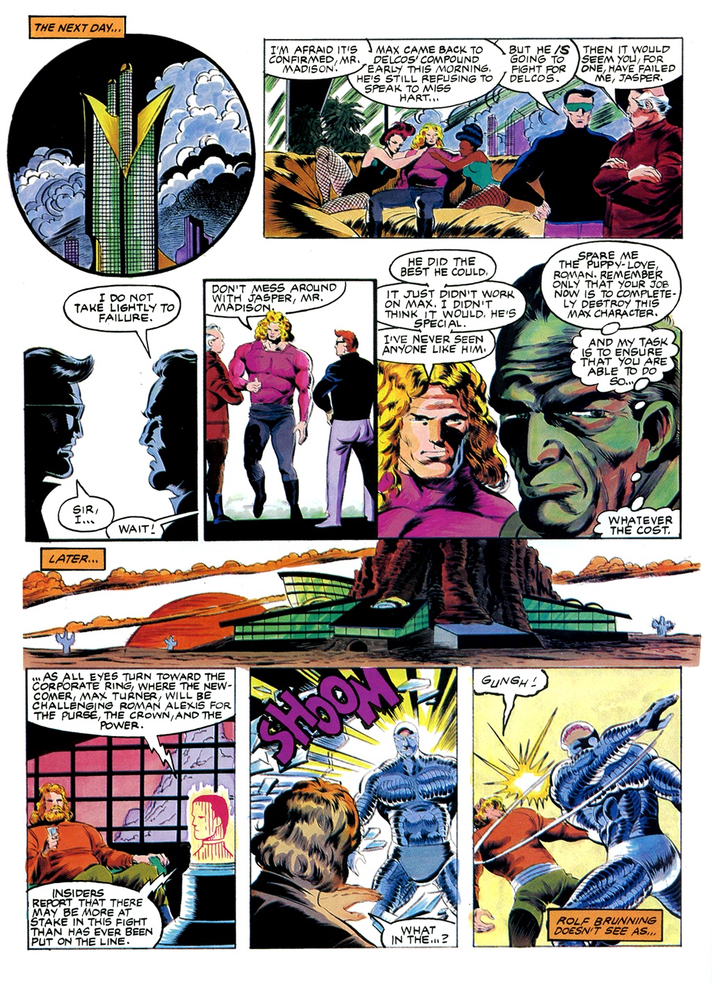 Read online Marvel Graphic Novel comic -  Issue #8 - Super Boxers - 52