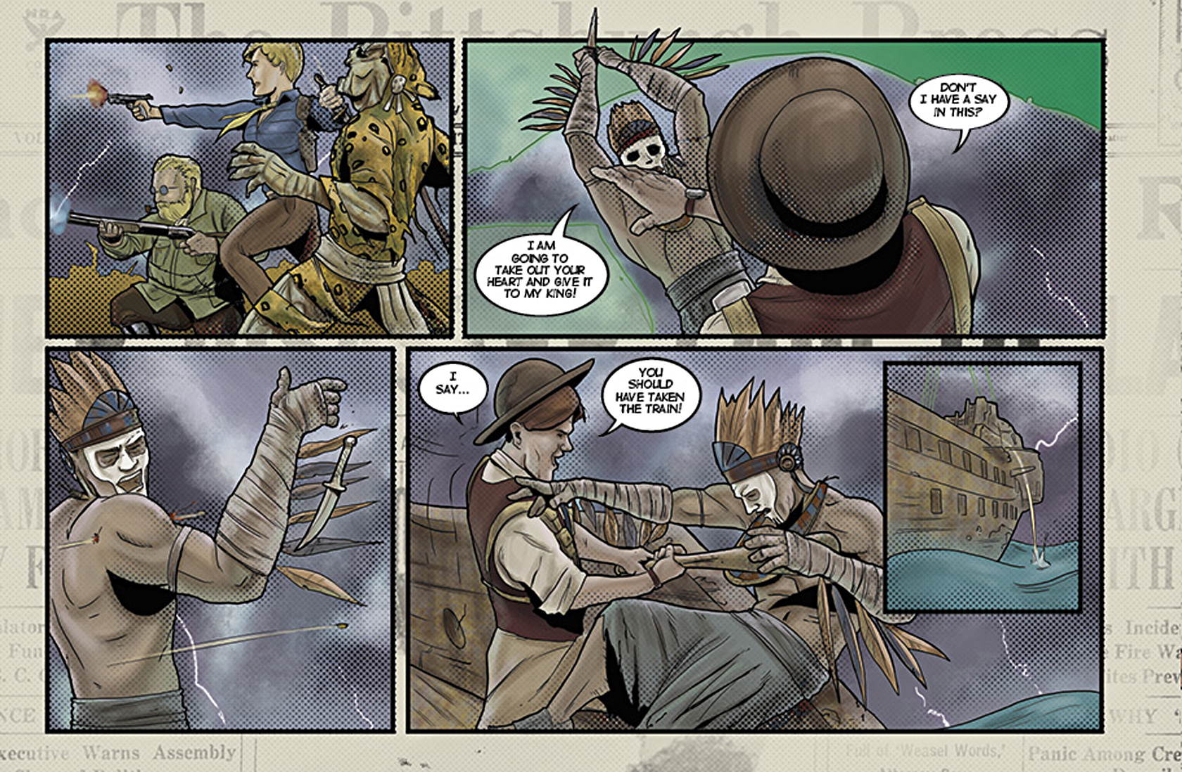 Read online The Adventures of the 19XX comic -  Issue #2 - 106
