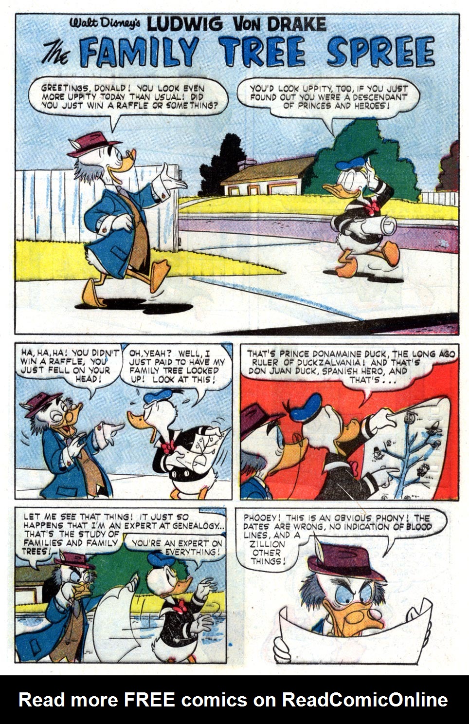 Read online Walt Disney's Ludwig Von Drake comic -  Issue #3 - 9