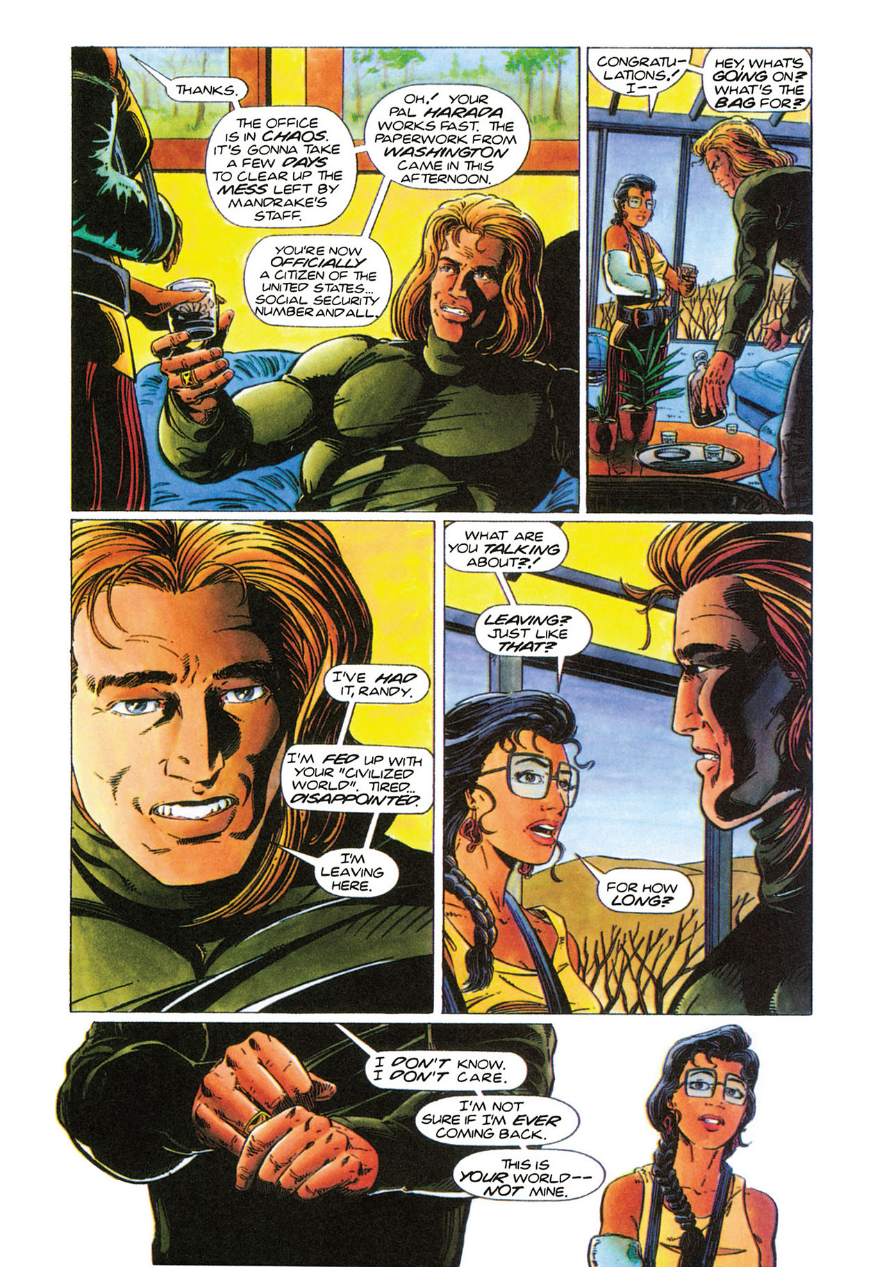 Read online X-O Manowar (1992) comic -  Issue #20 - 21