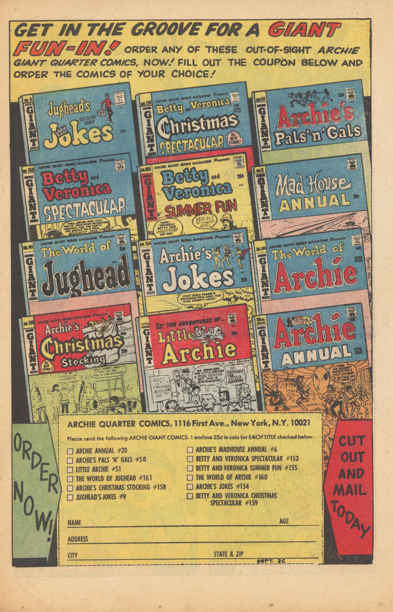 Read online Jughead (1965) comic -  Issue #165 - 17