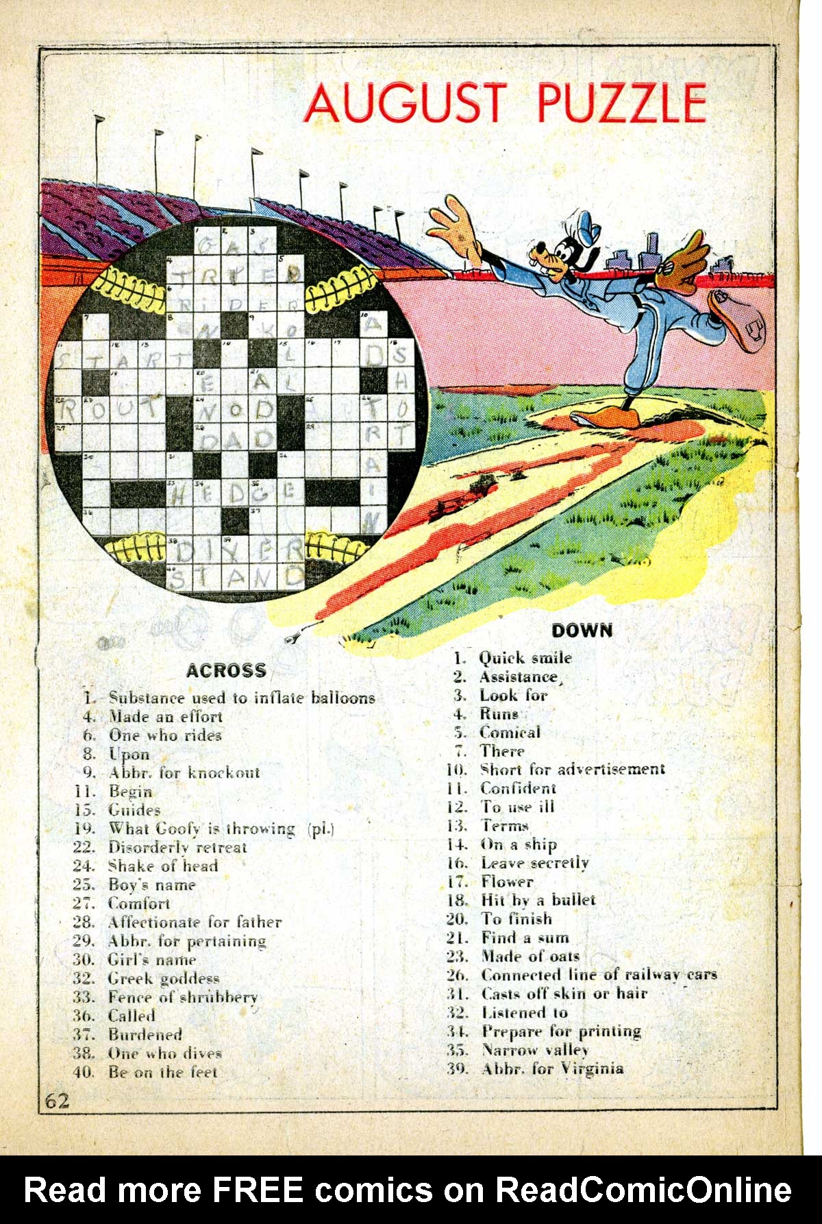 Read online Walt Disney's Comics and Stories comic -  Issue #35 - 64