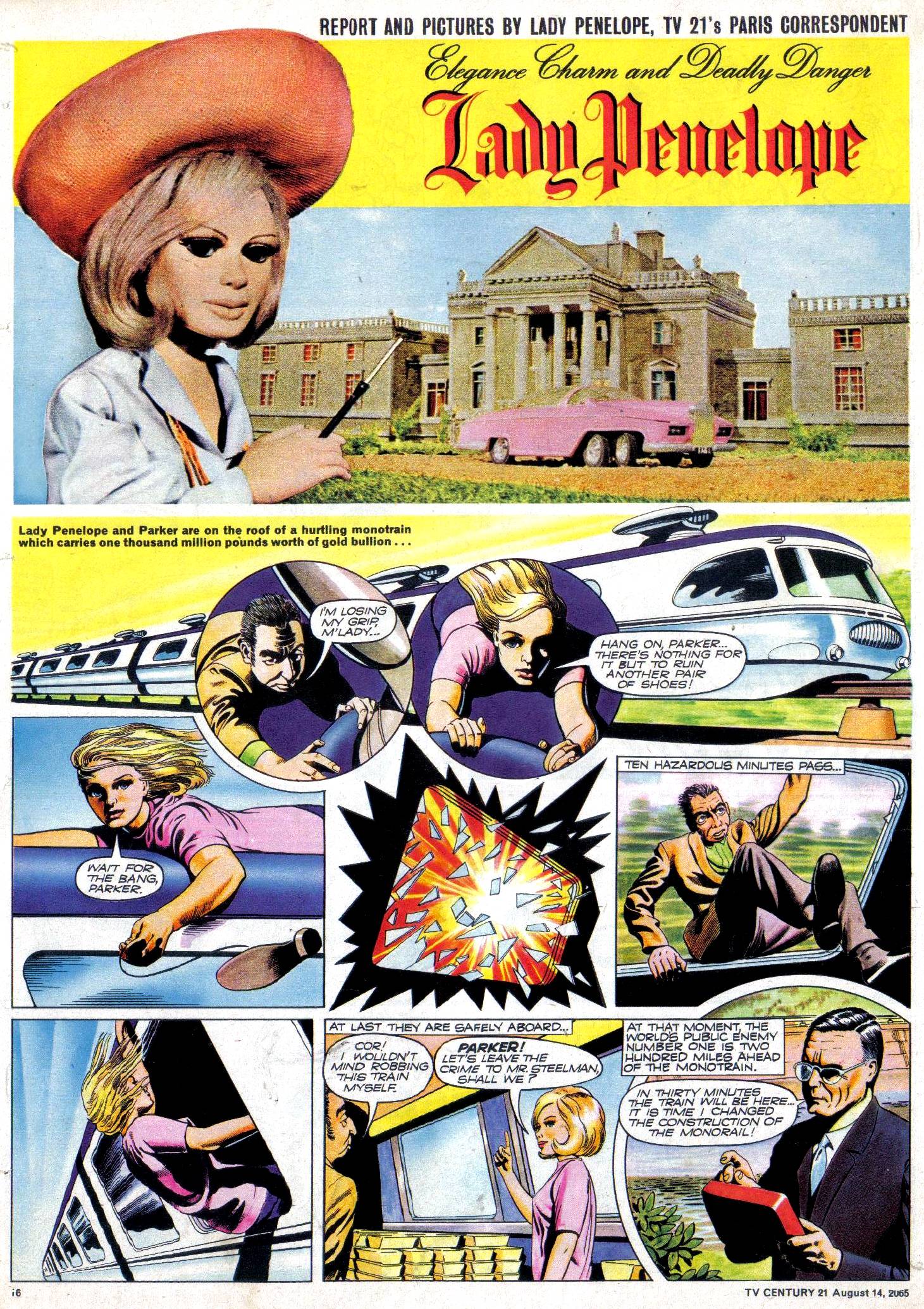 Read online TV Century 21 (TV 21) comic -  Issue #30 - 15