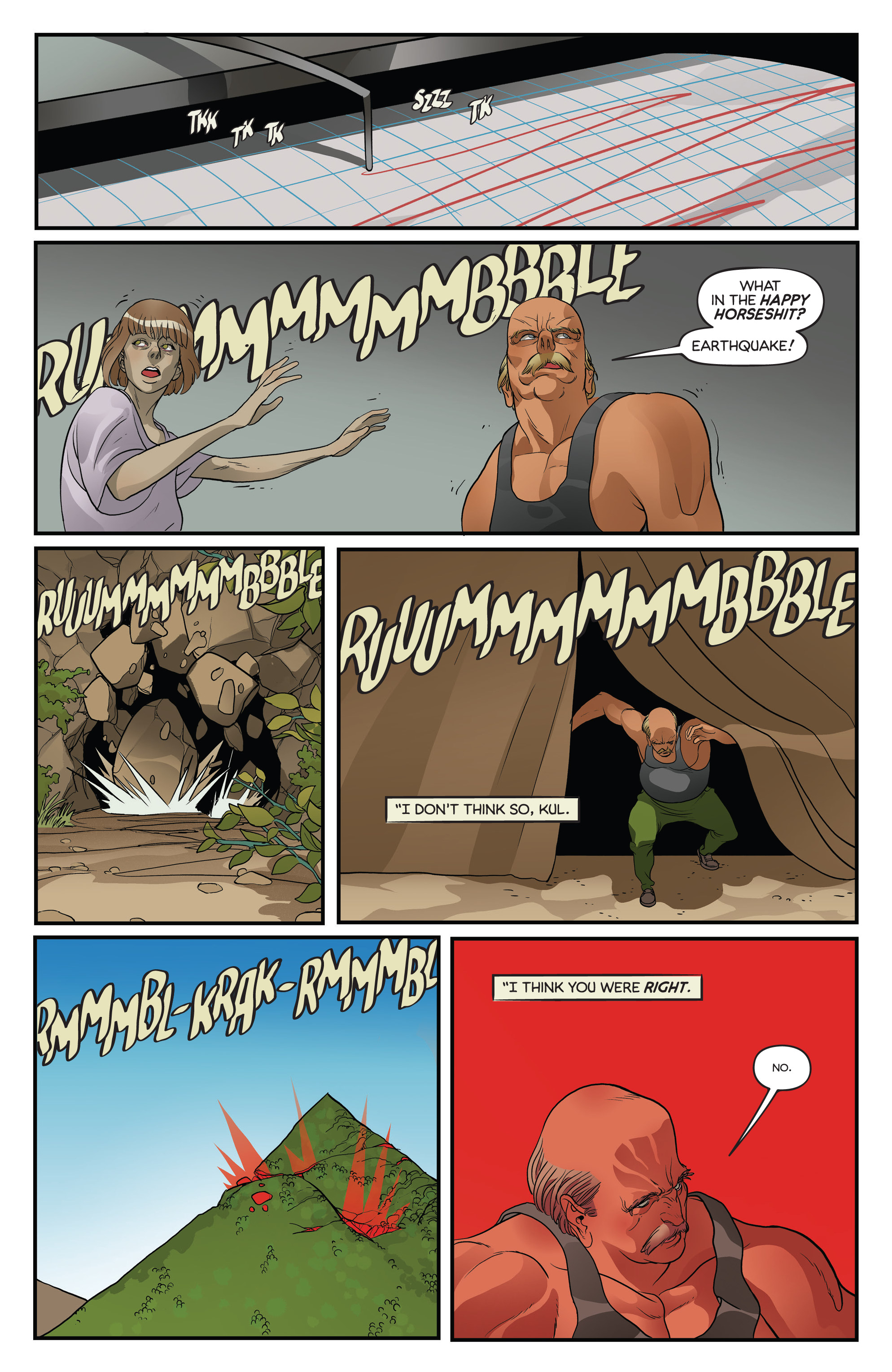 Read online Unearth comic -  Issue #5 - 29