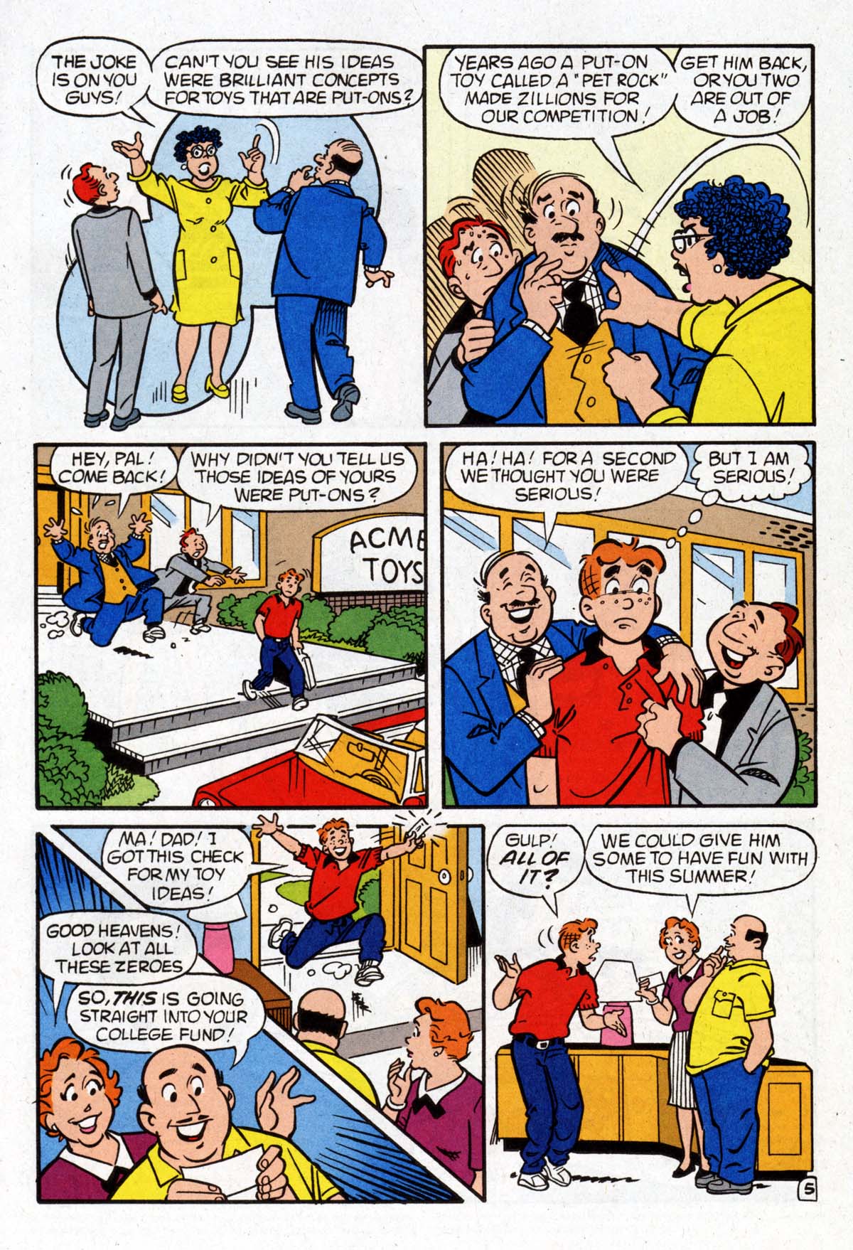Read online Archie (1960) comic -  Issue #525 - 6