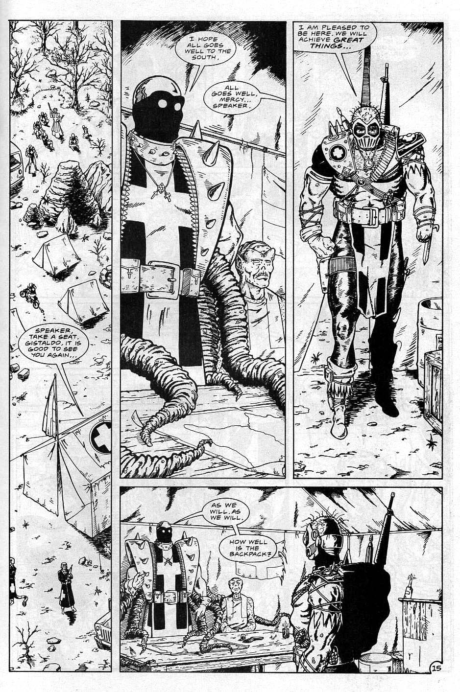 Read online Wild Knights comic -  Issue #8 - 17