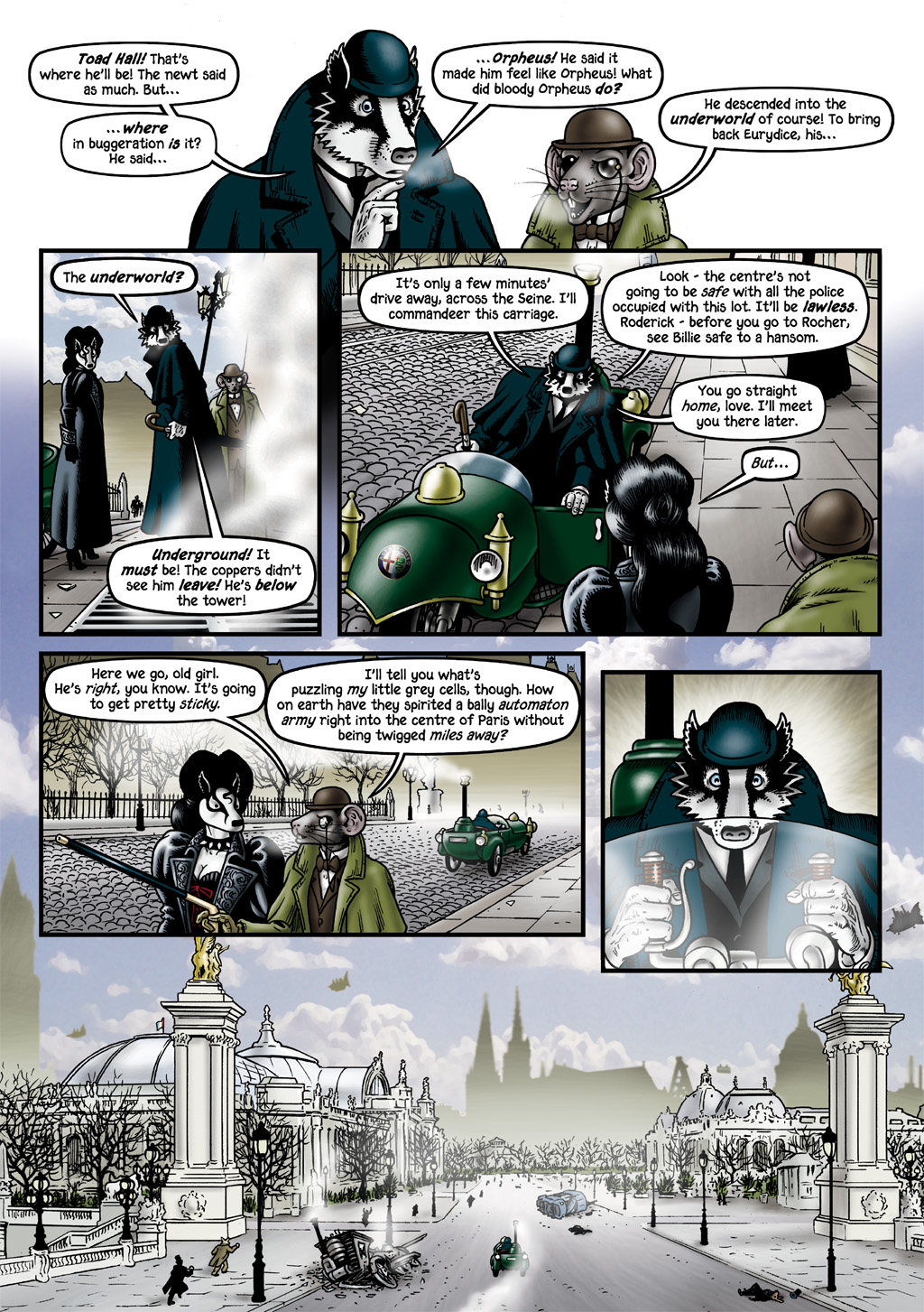 Read online Grandville Bête Noire comic -  Issue # TPB - 72