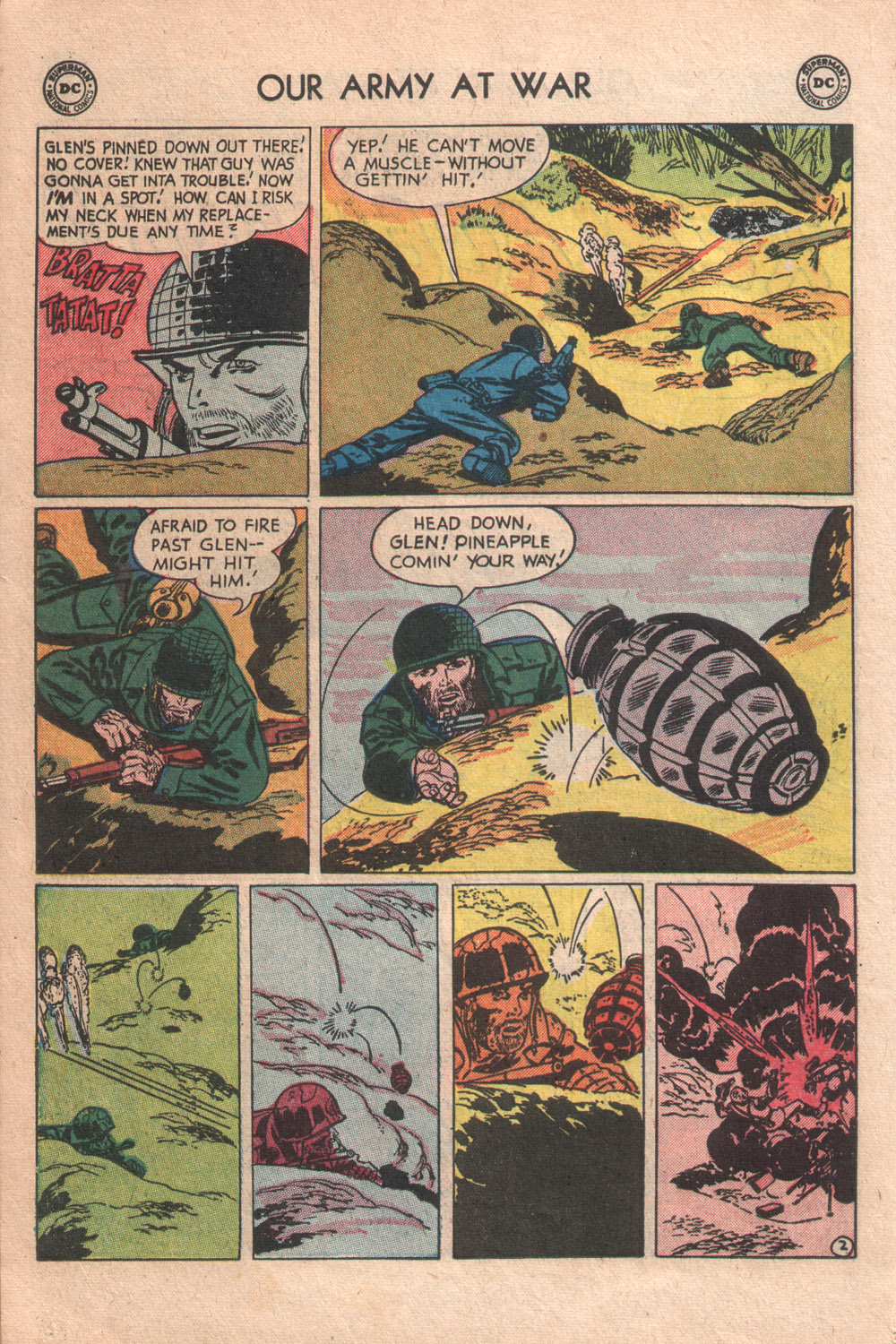 Read online Our Army at War (1952) comic -  Issue #4 - 14
