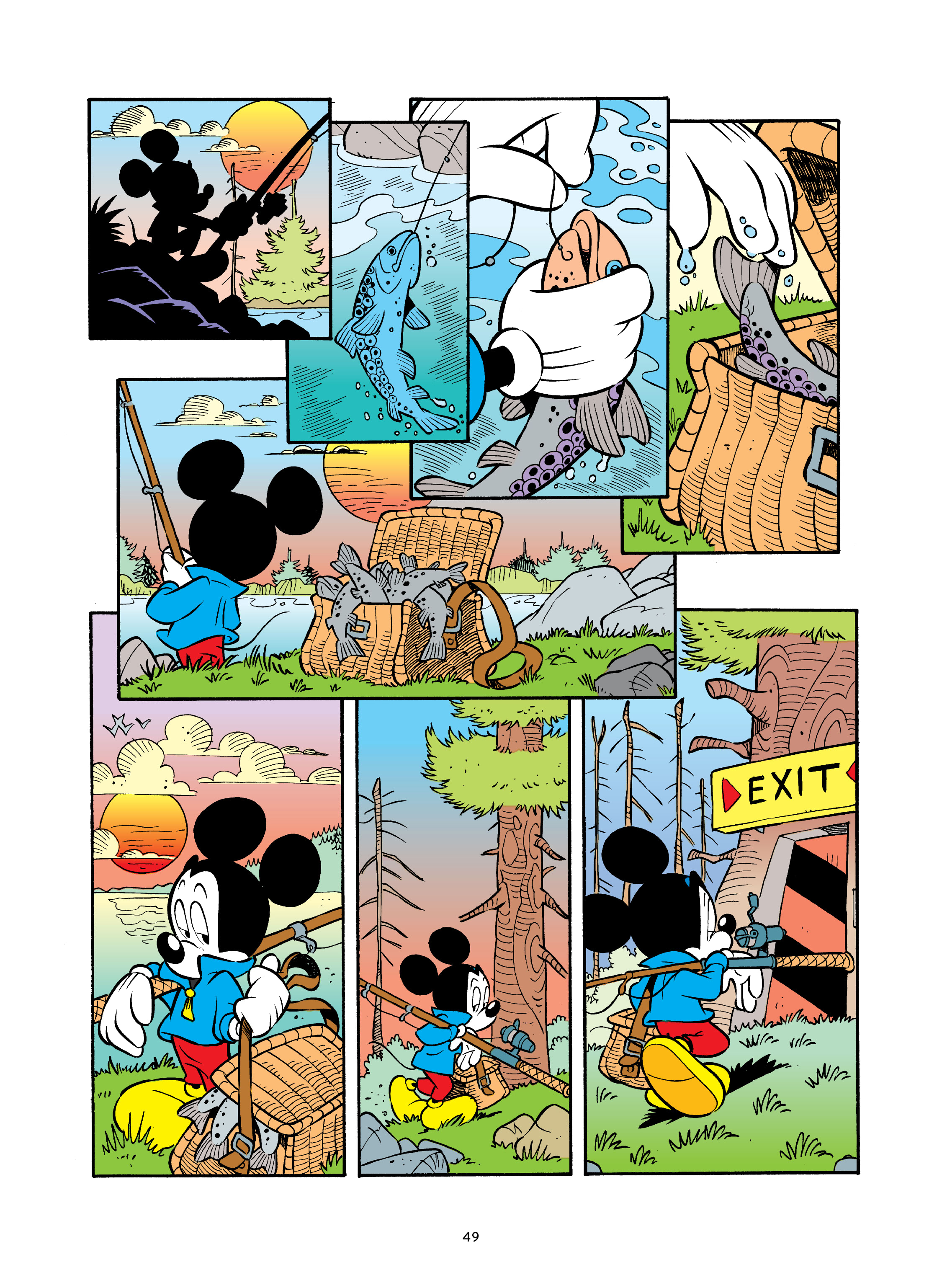 Read online Walt Disney's Mickey and Donald: "For Whom the Doorbell Tolls" and Other Tales Inspired by Hemingway comic -  Issue # TPB (Part 1) - 50