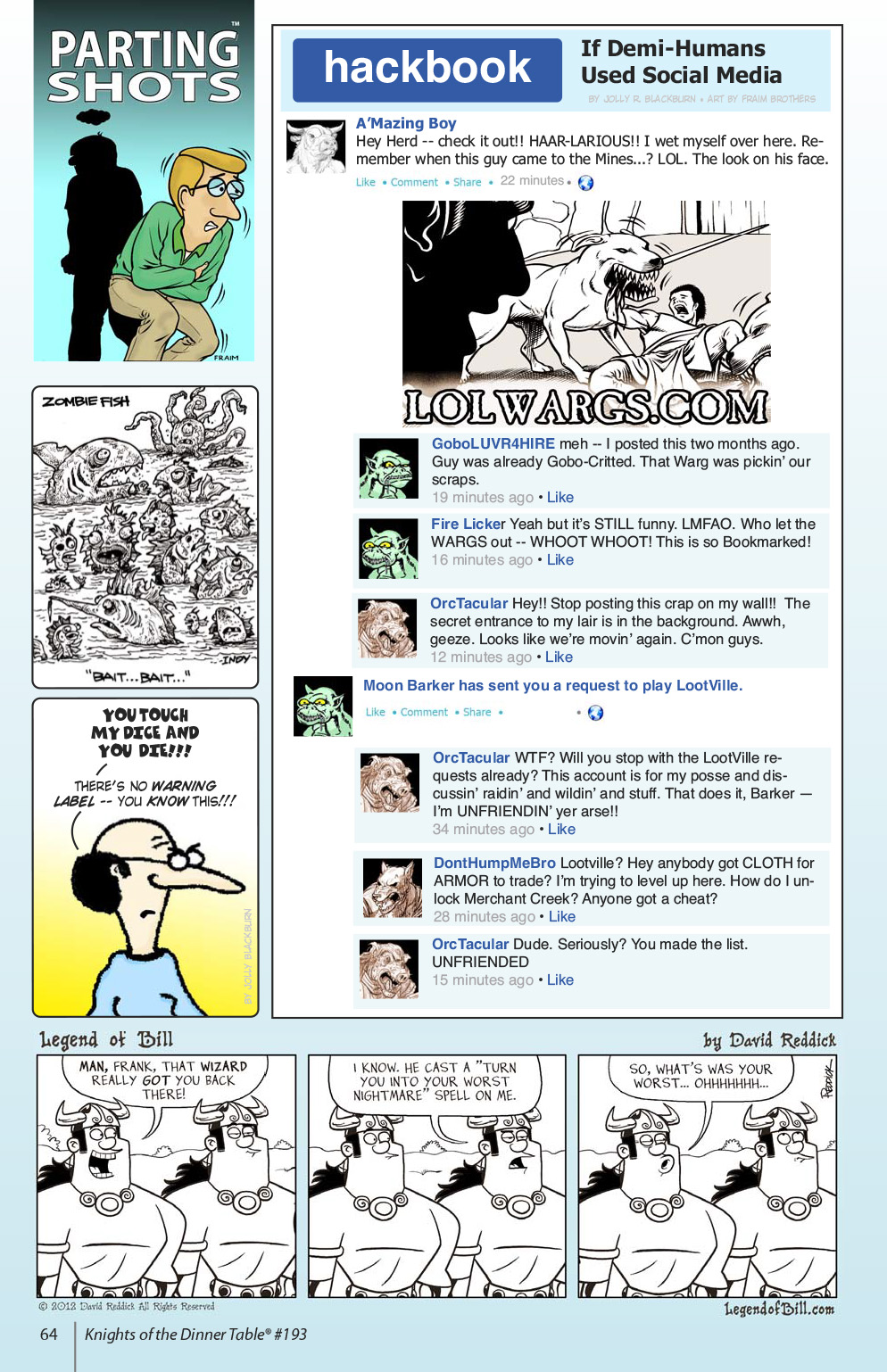 Read online Knights of the Dinner Table comic -  Issue #193 - 66