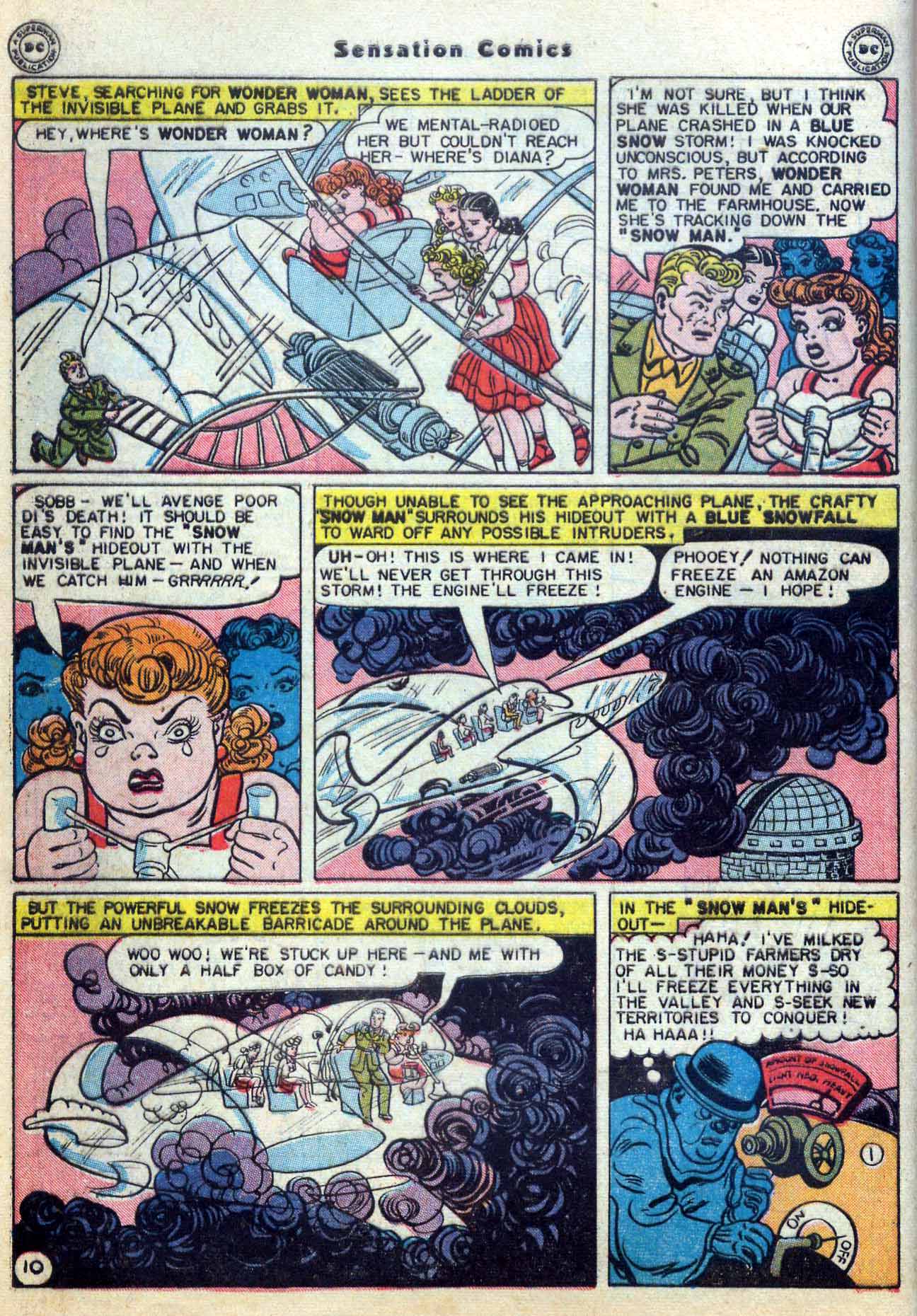 Read online Sensation (Mystery) Comics comic -  Issue #59 - 12