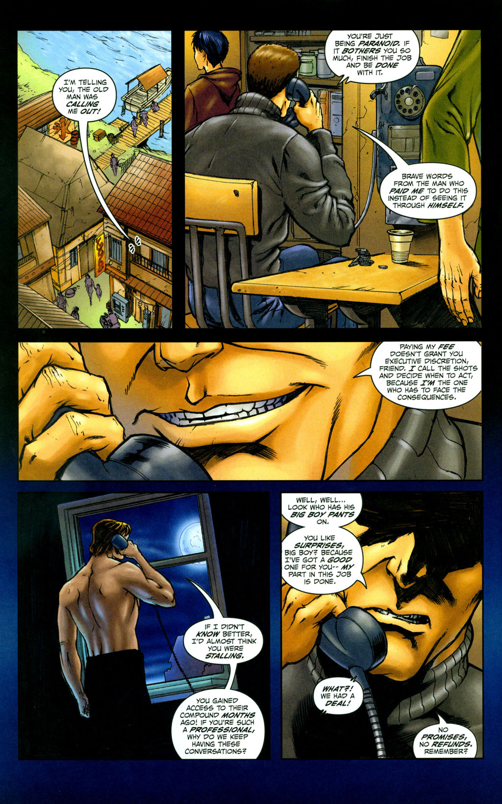 Read online Snake Eyes: Declassified comic -  Issue #4 - 6
