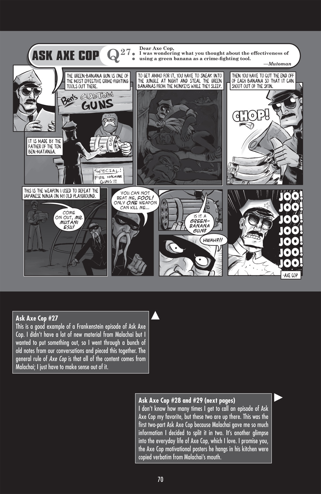 Read online Axe Cop comic -  Issue # TPB 1 - 70