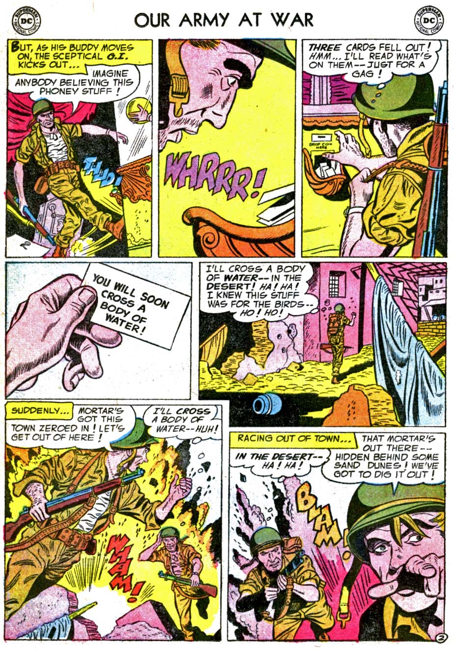 Read online Our Army at War (1952) comic -  Issue #43 - 20