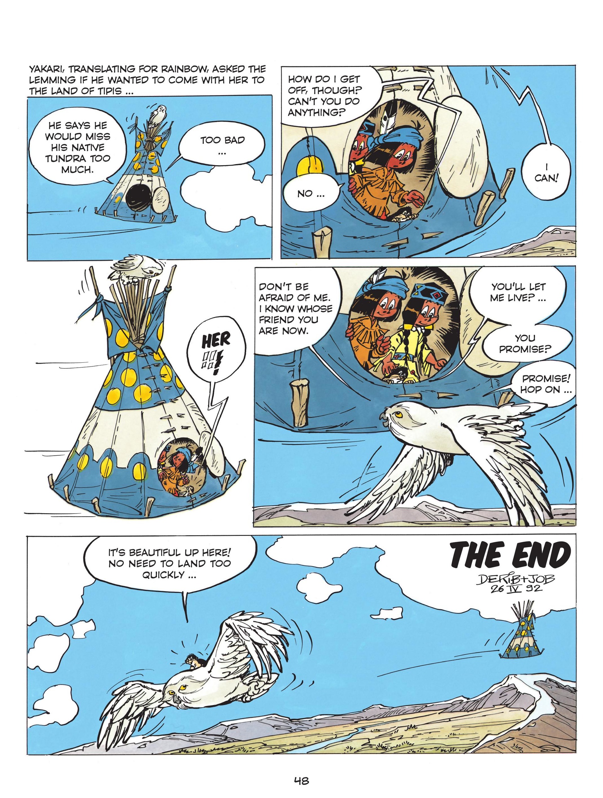 Read online Yakari comic -  Issue #17 - 50