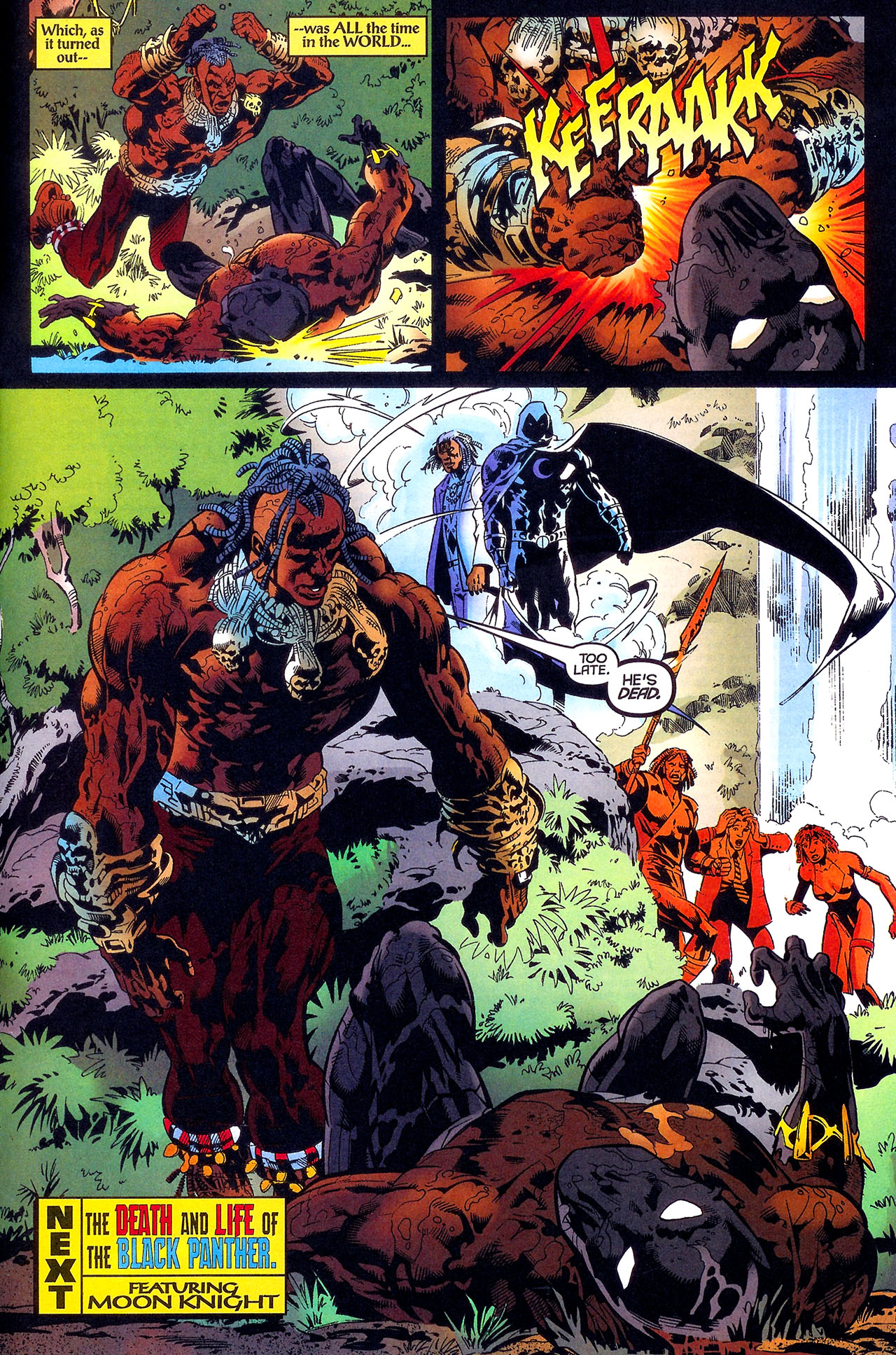 Read online Black Panther (1998) comic -  Issue #20 - 23