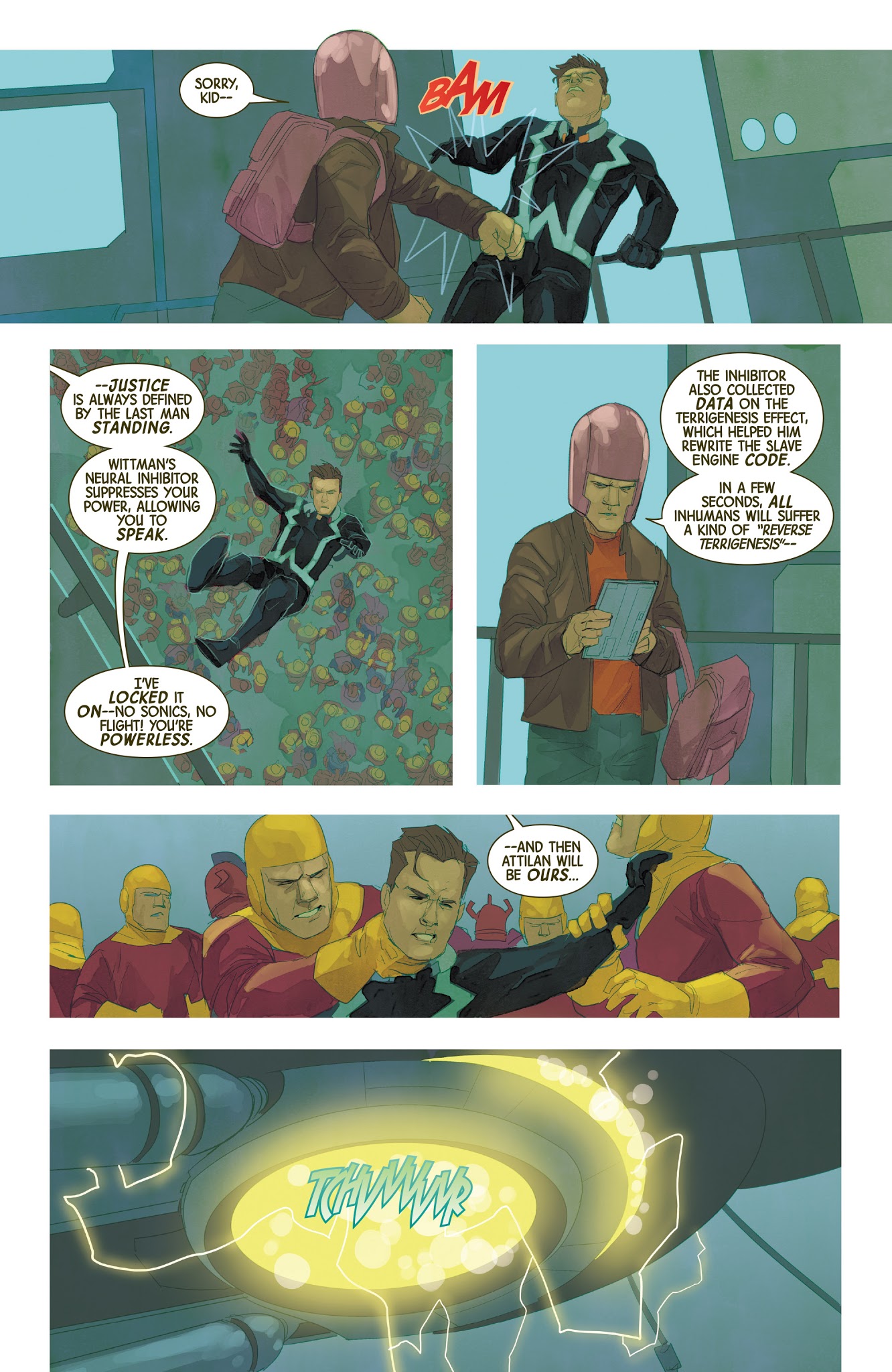 Read online Inhumans: Once And Future Kings comic -  Issue #5 - 16