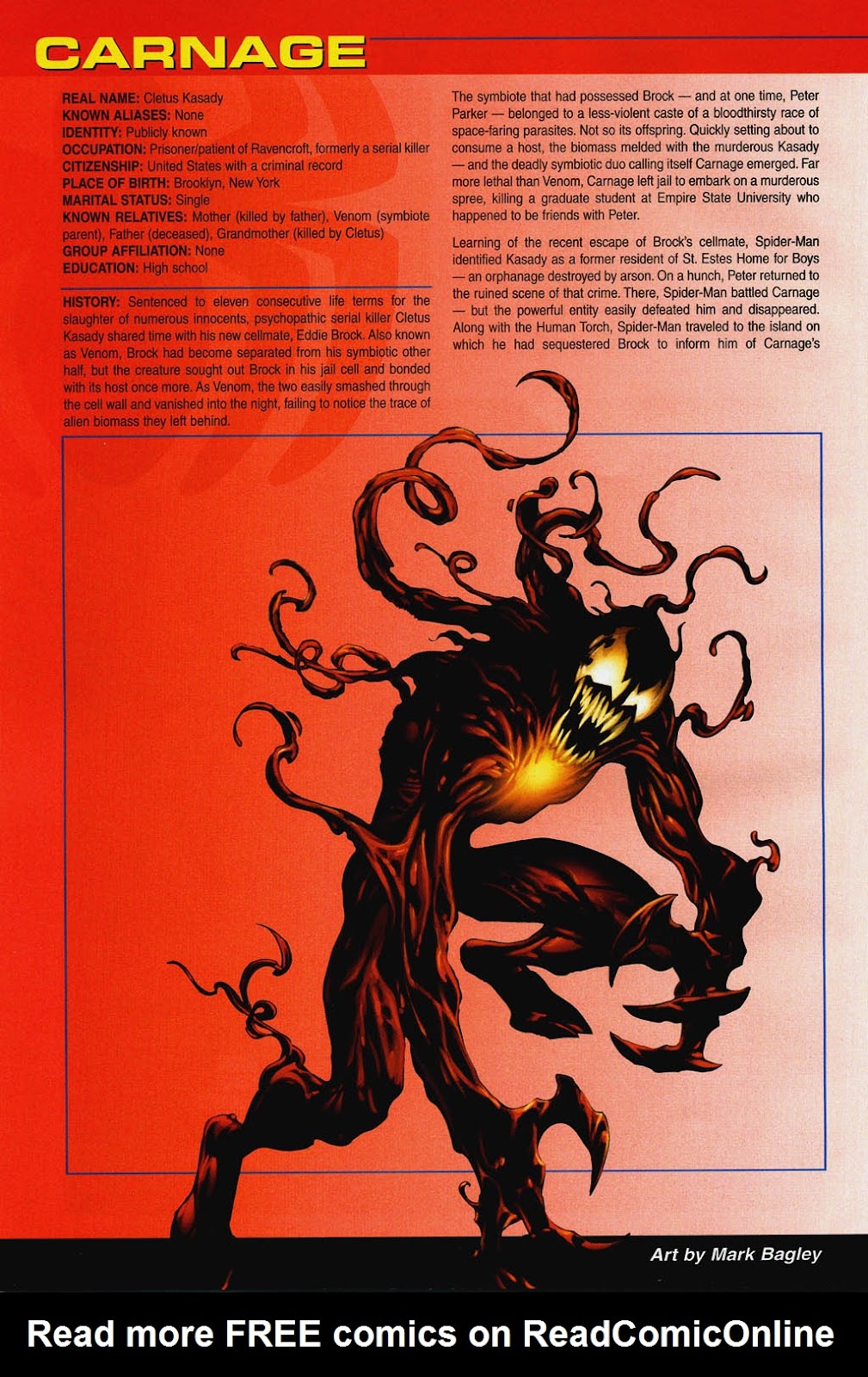 Official Handbook of the Marvel Universe: Spider-Man 2004 issue Full - Page 6