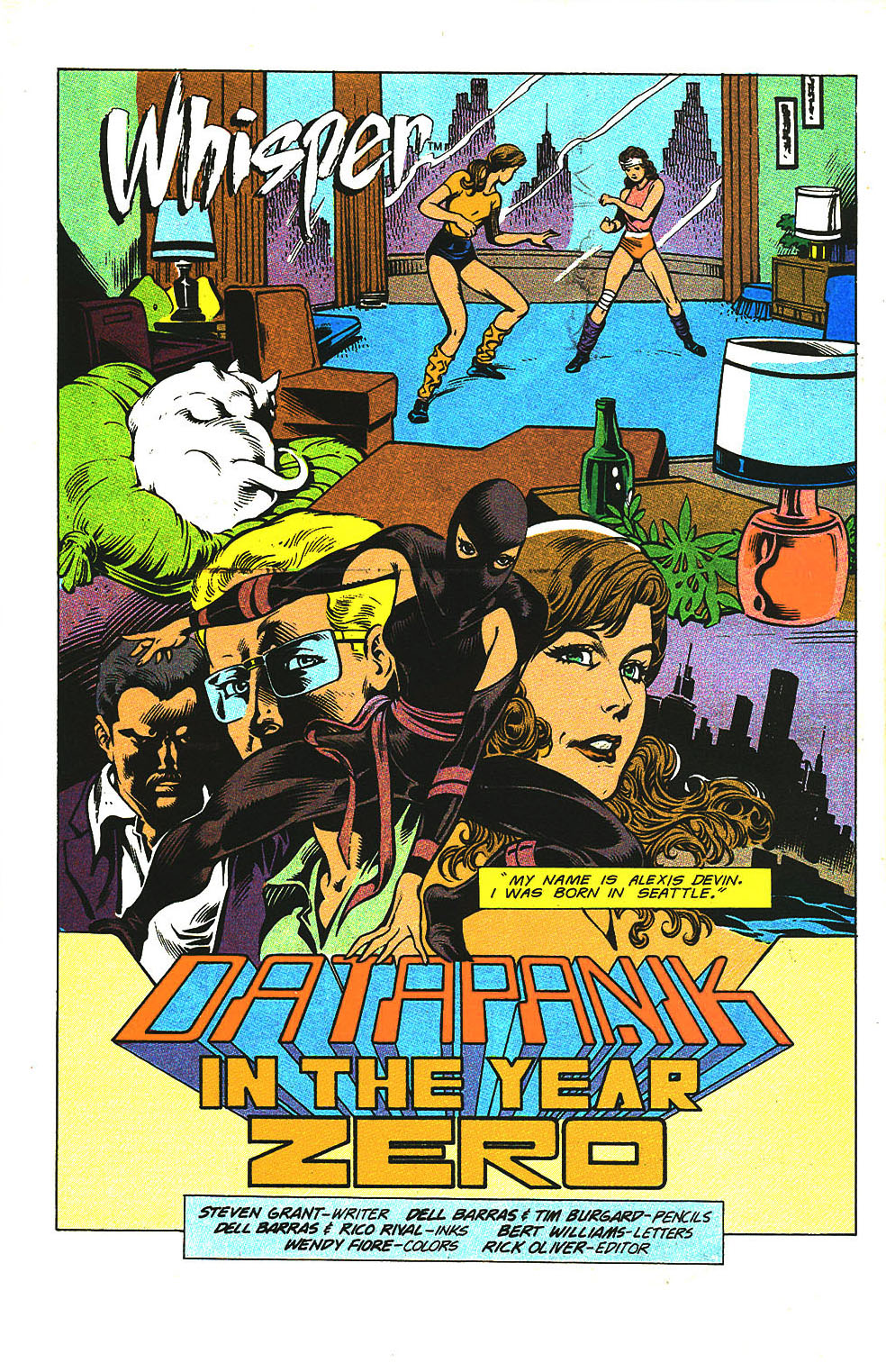 Read online Whisper (1986) comic -  Issue #1 - 4