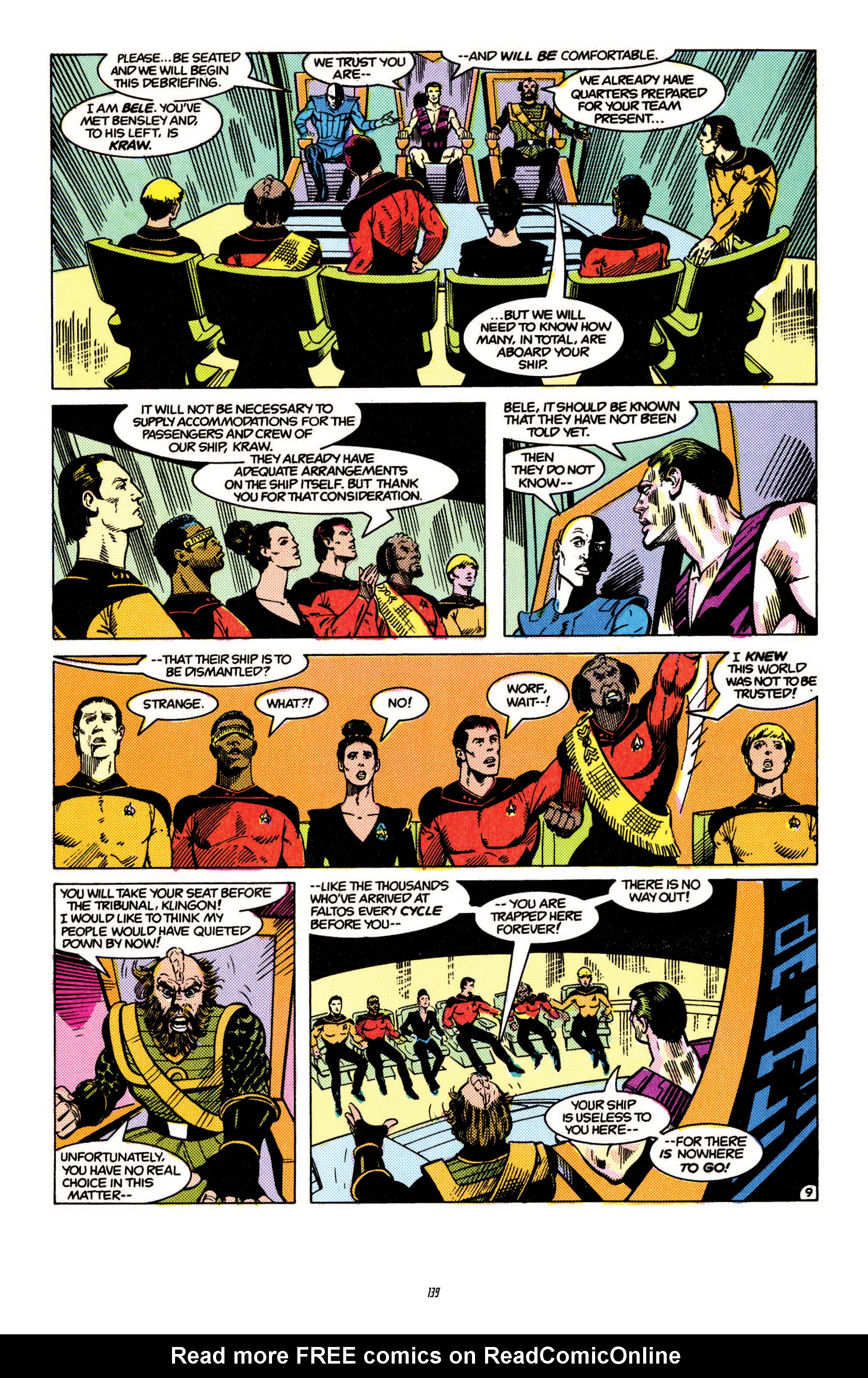 Read online Star Trek Classics comic -  Issue #4 - 138
