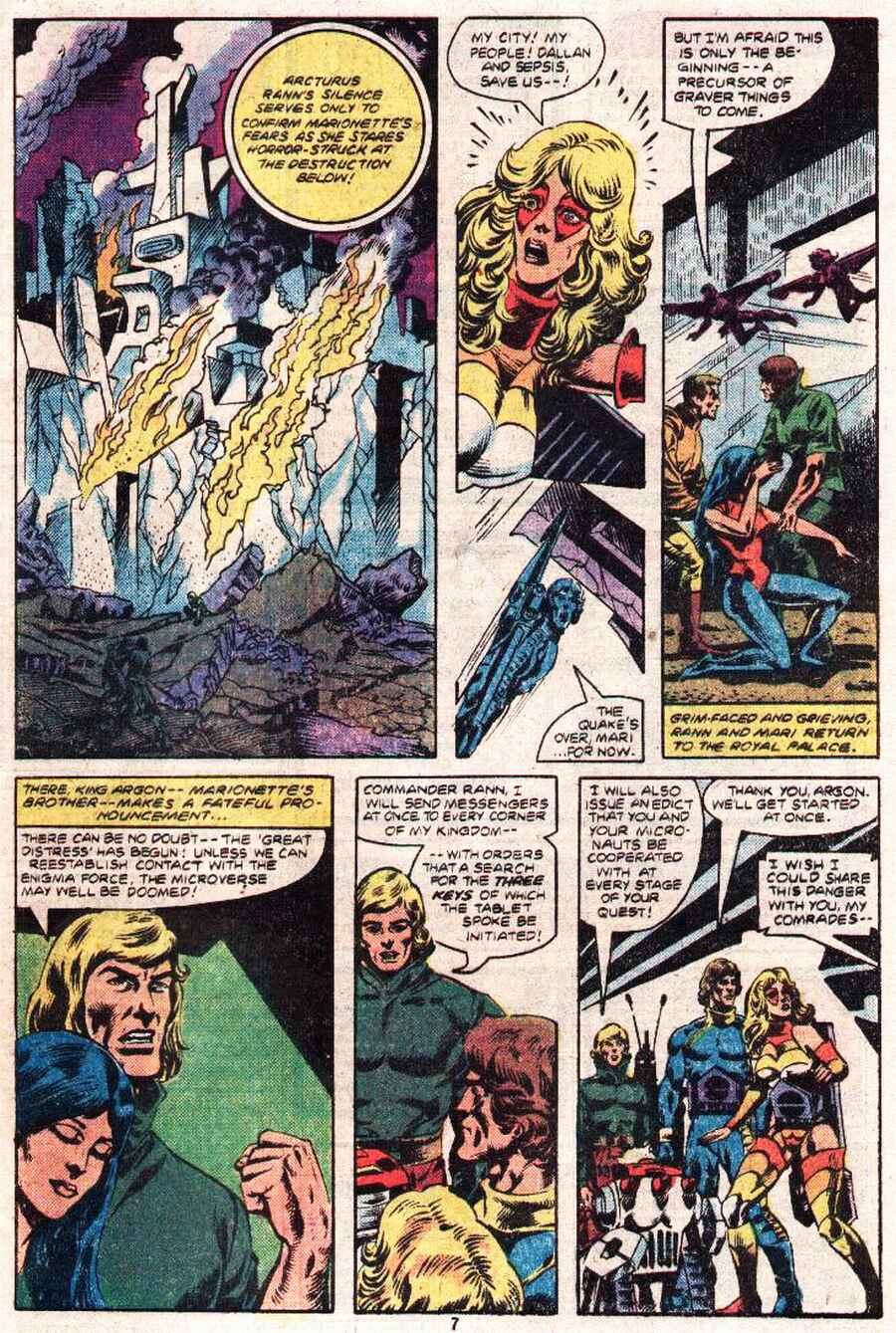 Read online Micronauts (1979) comic -  Issue #30 - 7