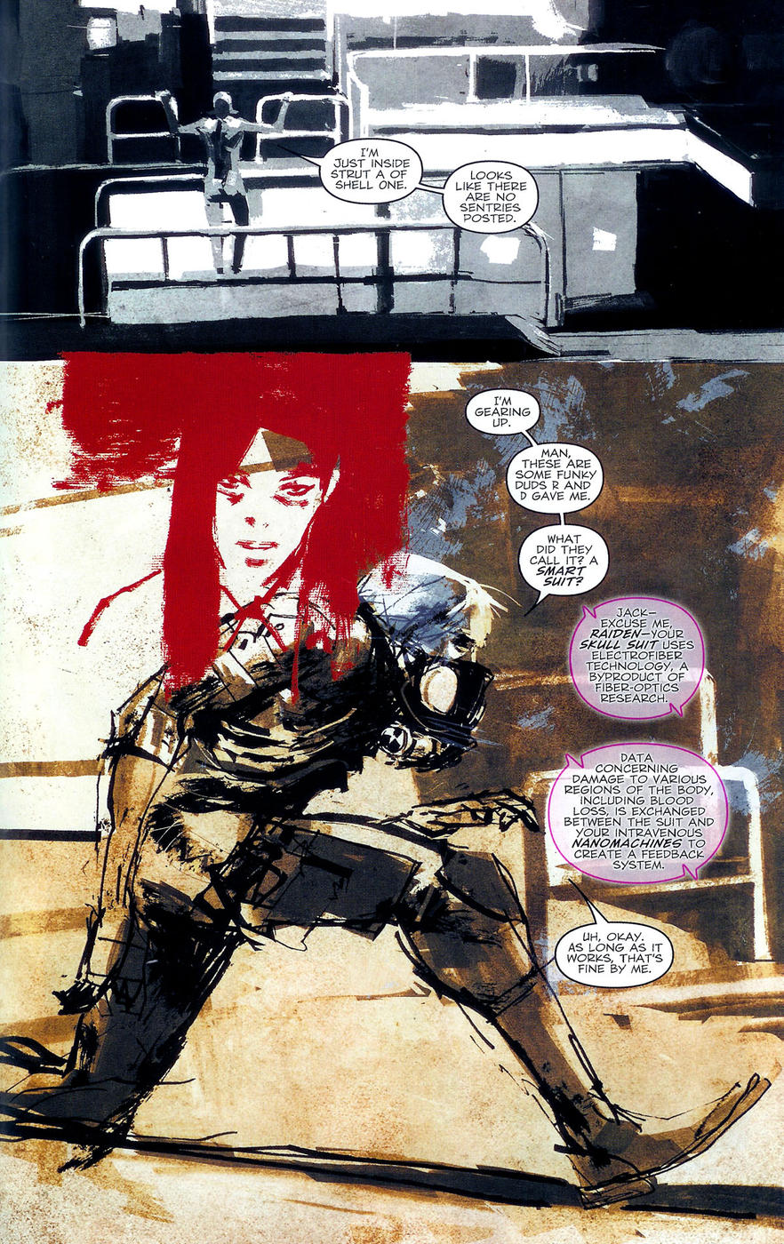 Read online Metal Gear Solid: Sons of Liberty comic -  Issue #1 - 22