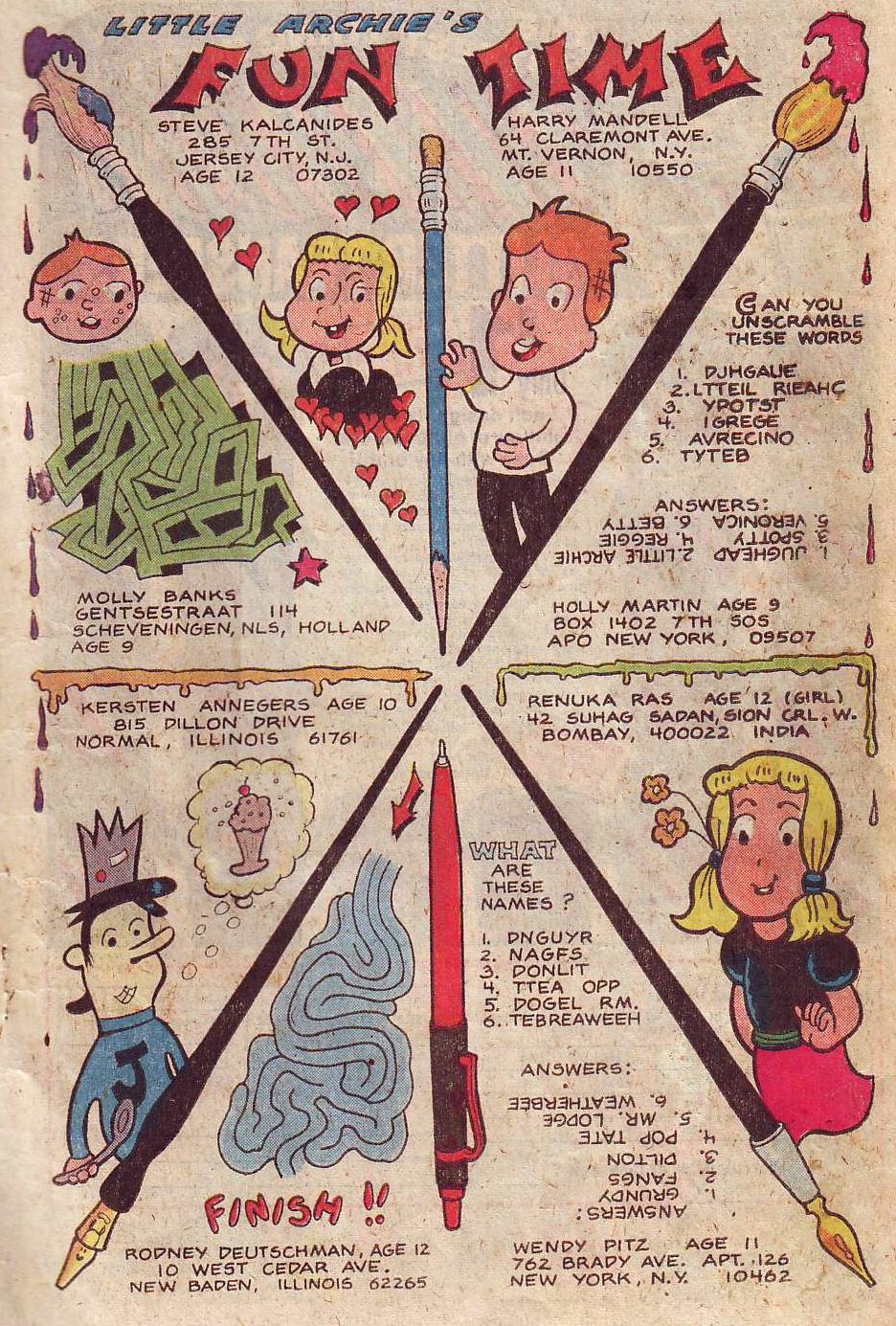 Read online The Adventures of Little Archie comic -  Issue #148 - 11