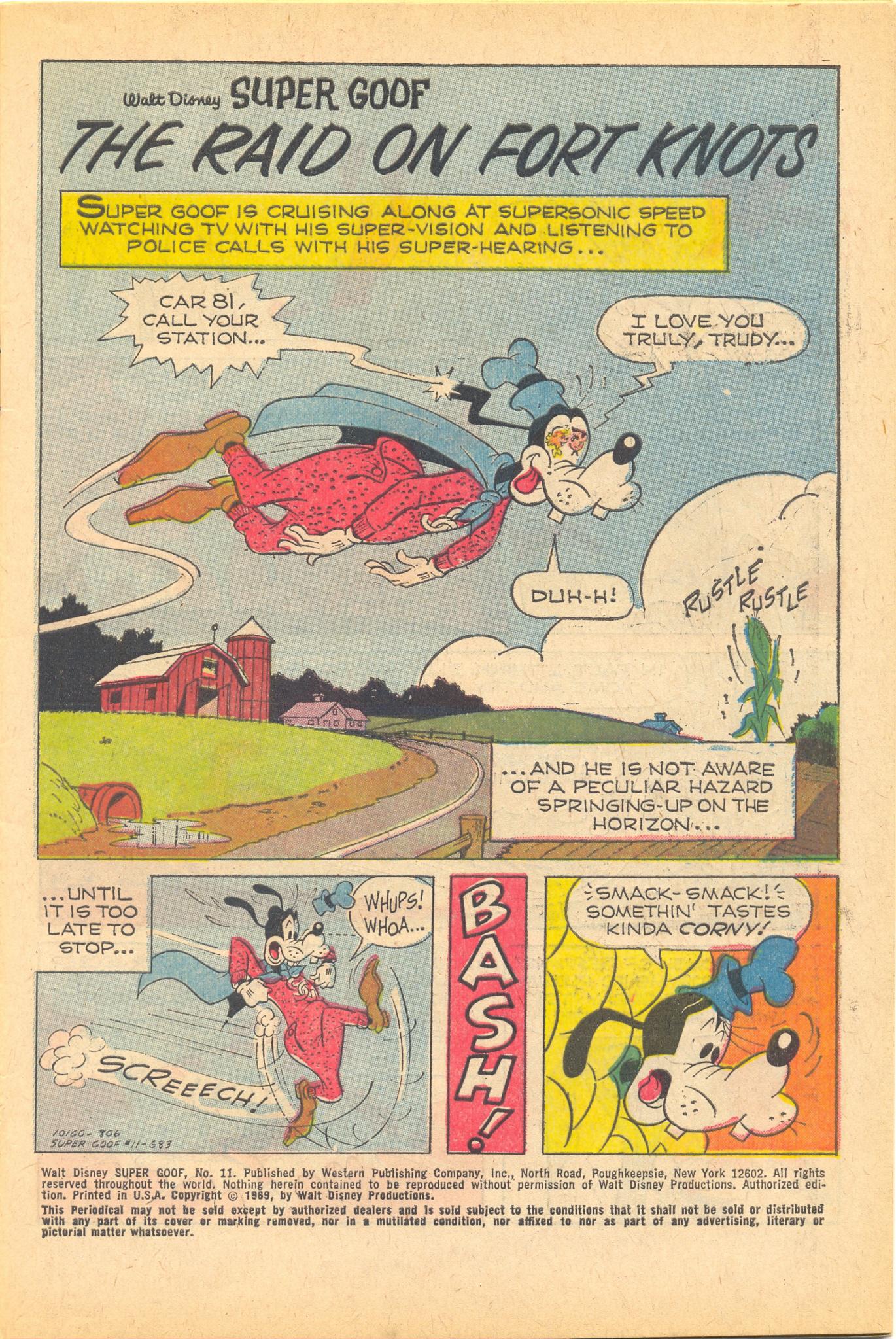 Read online Super Goof comic -  Issue #11 - 3