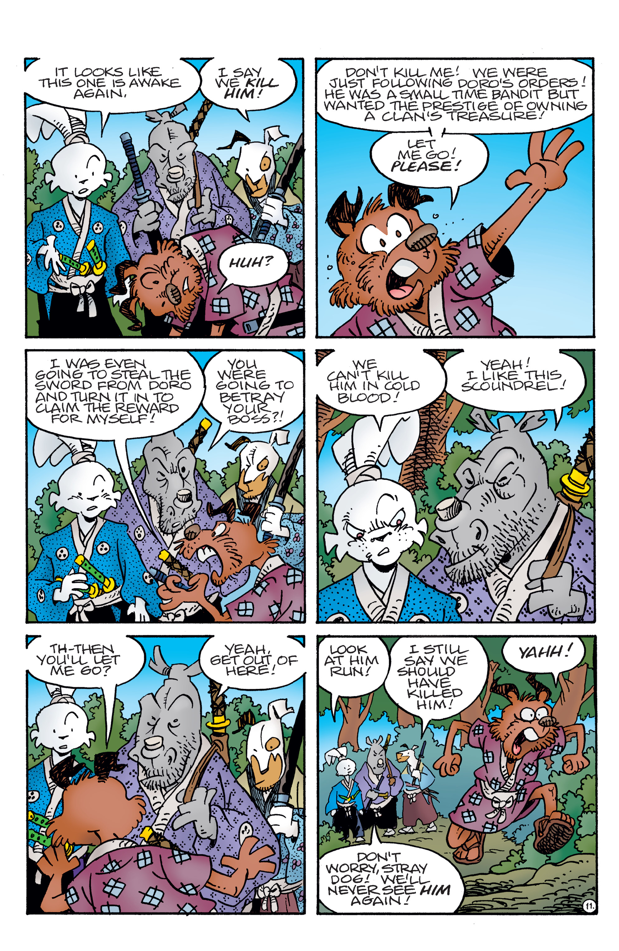 Read online Usagi Yojimbo (2019) comic -  Issue #7 - 13