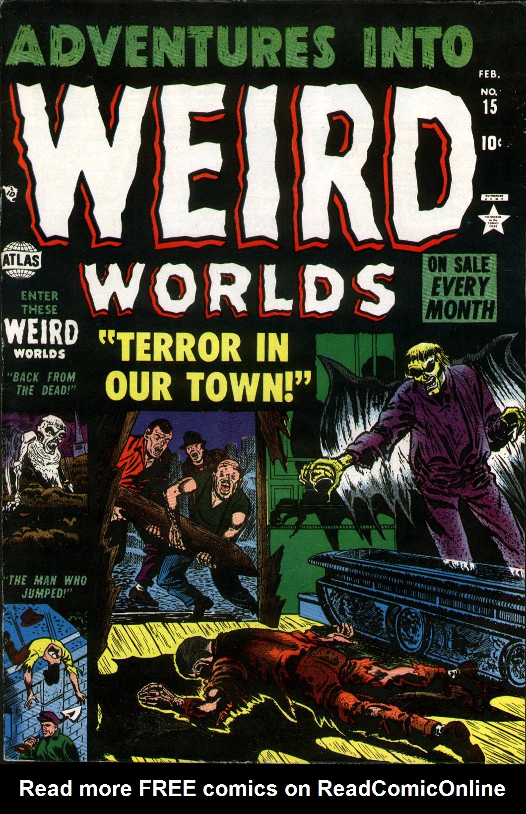 Read online Adventures into Weird Worlds comic -  Issue #15 - 1
