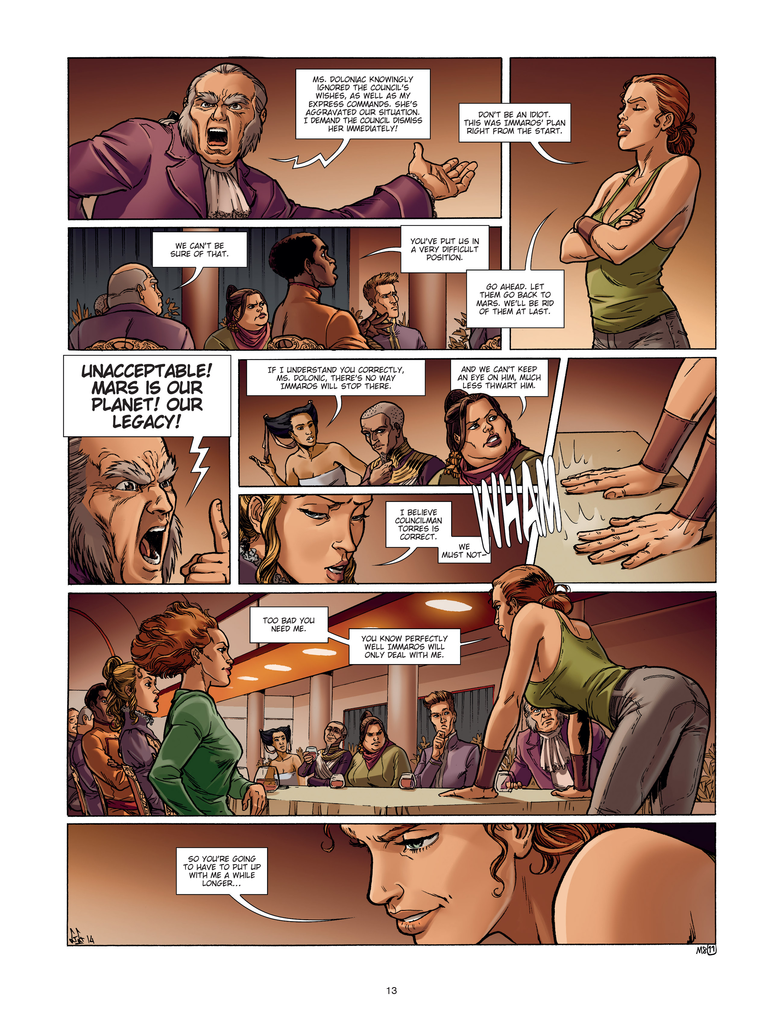 Read online Morea comic -  Issue #8 - 13