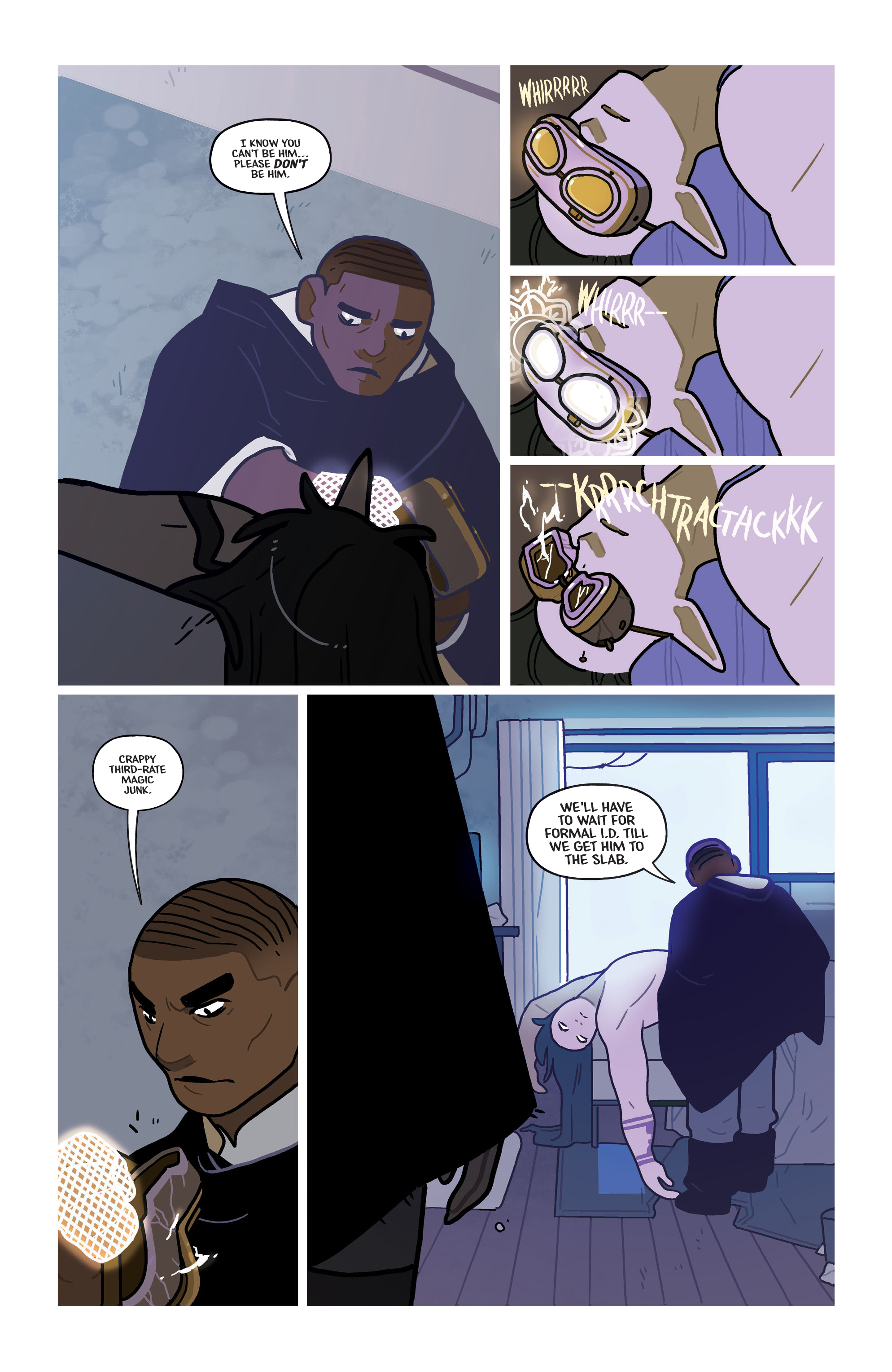 Read online Black Cloak comic -  Issue #1 - 12