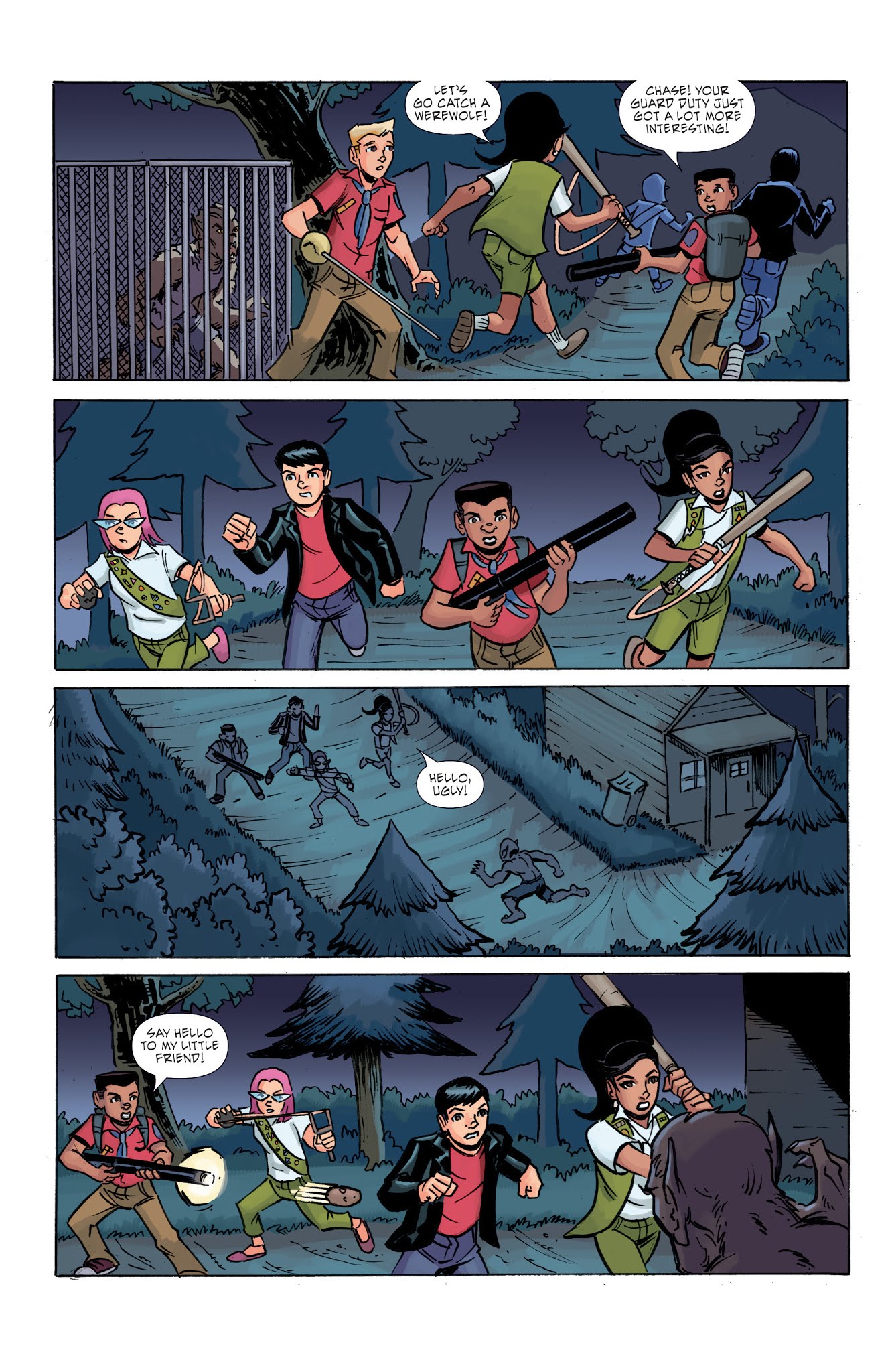 Read online Ghoul Scouts: I Was A Tweenage Werewolf! comic -  Issue #3 - 17