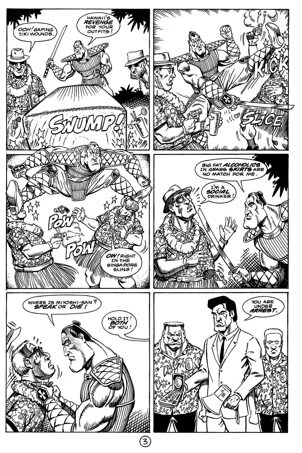 Read online Paul the Samurai (1992) comic -  Issue #6 - 4